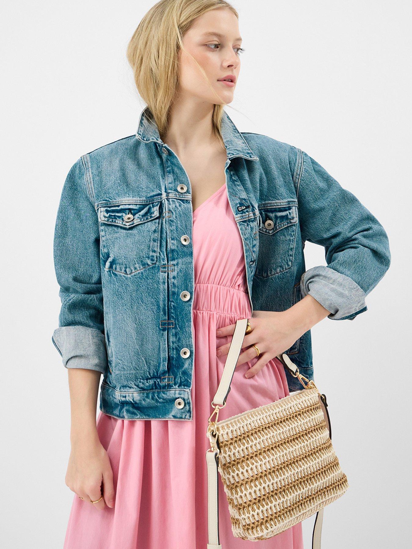 stillFront image of accessorize-stripe-raffia-crossbody-bag
