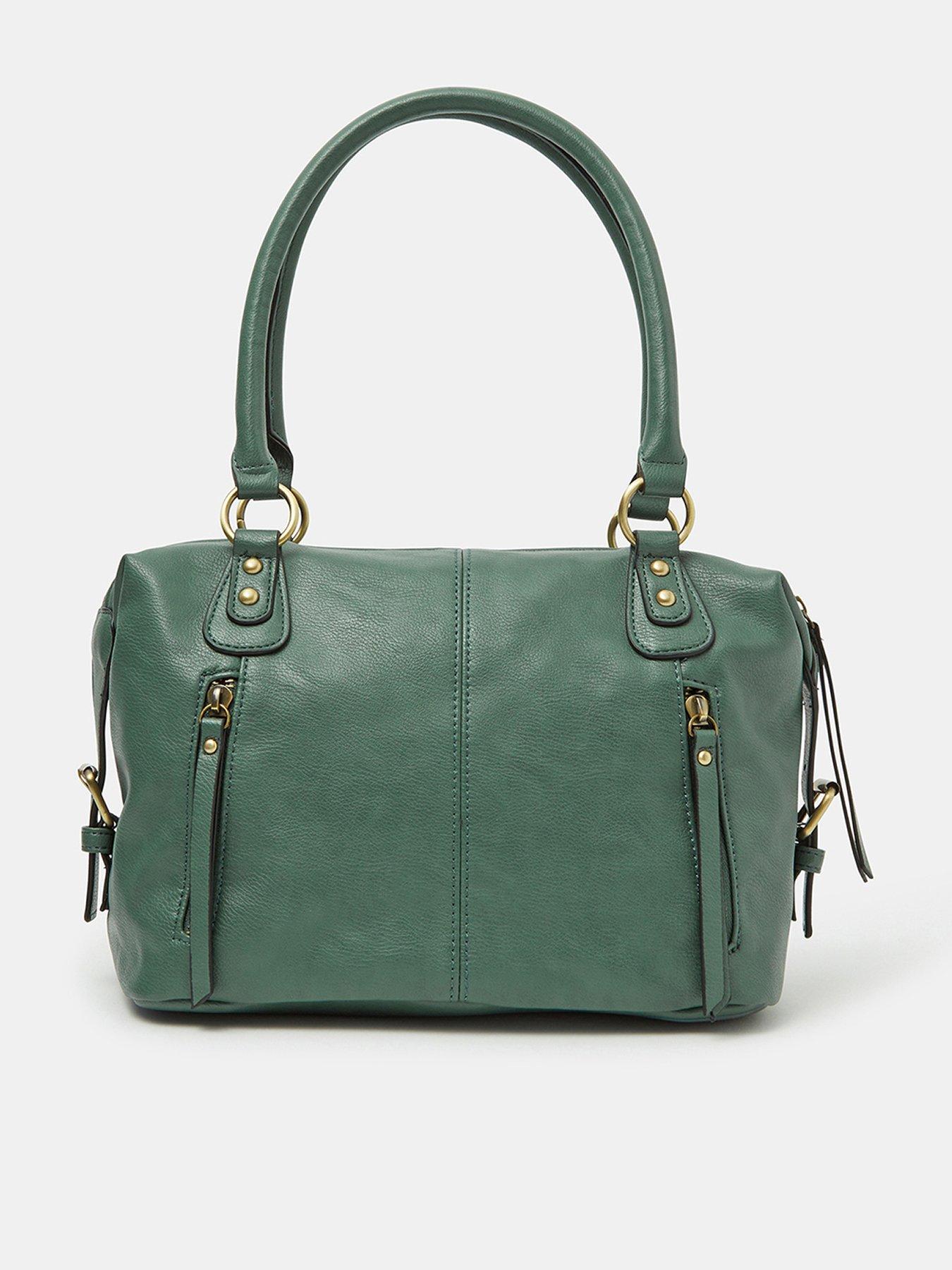 Accessorize Double Zip Tote Bag