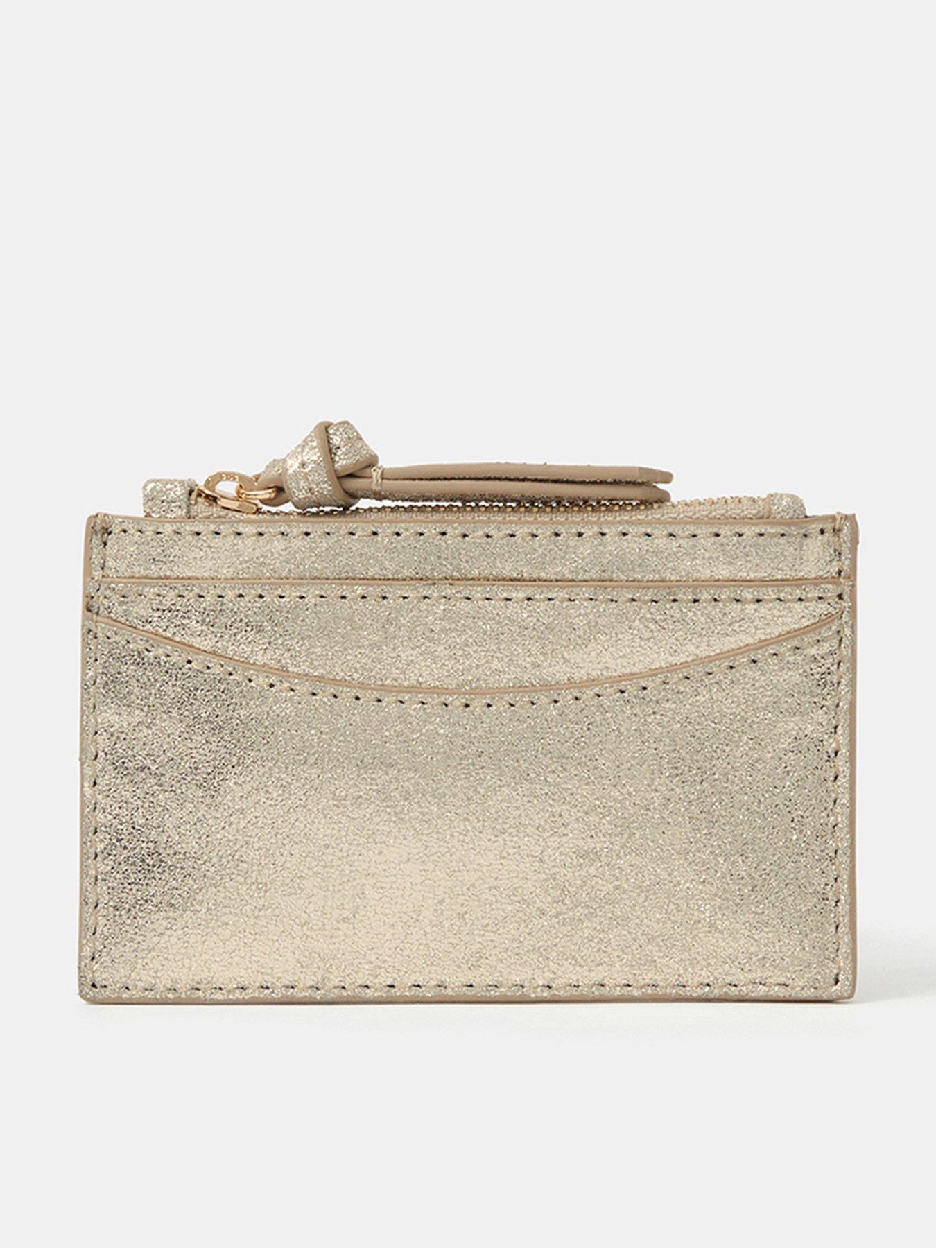 Image 1 of 3 of Accessorize Suede Card Holder