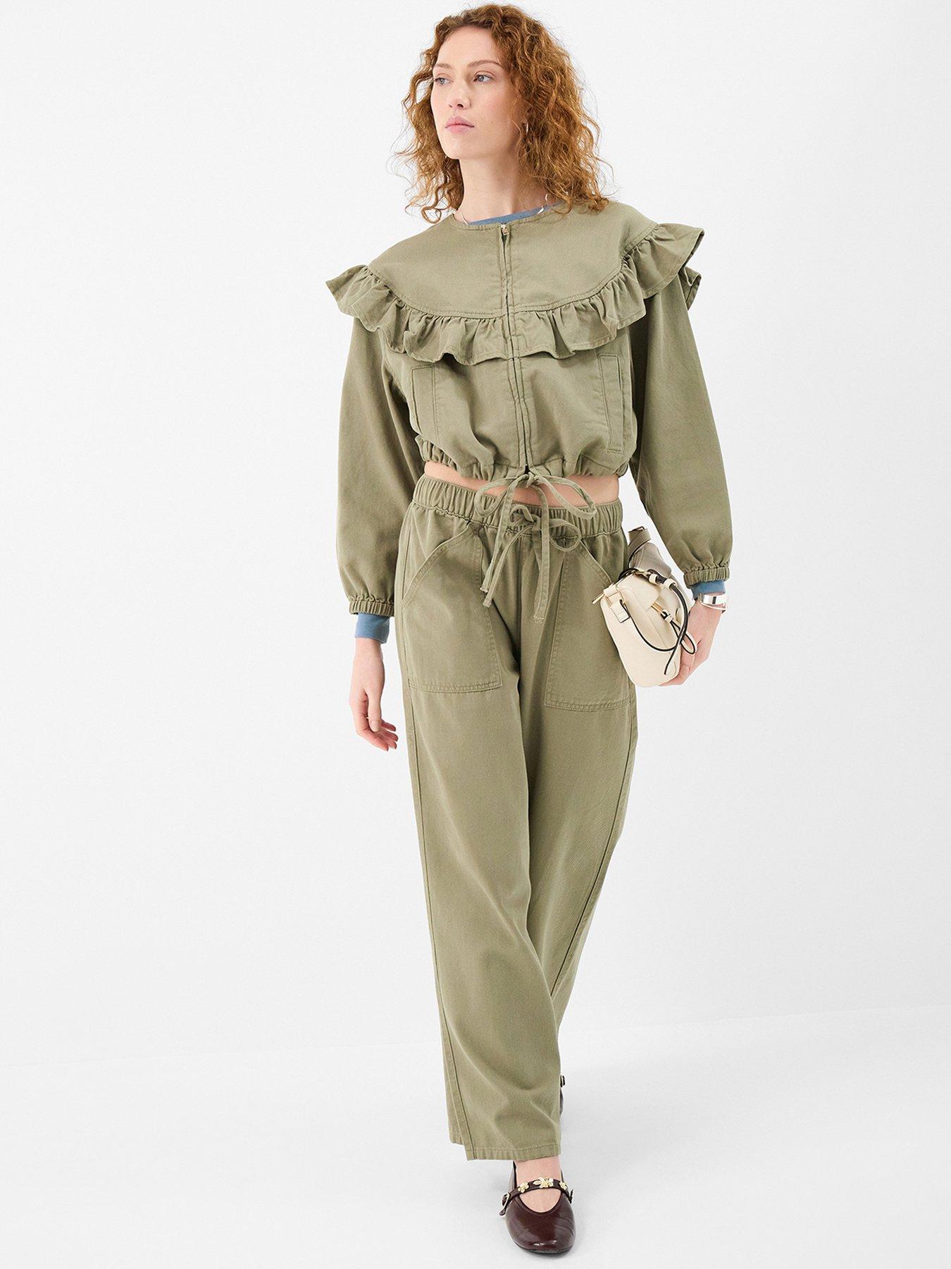  image of accessorize-wide-leg-denim-trousers