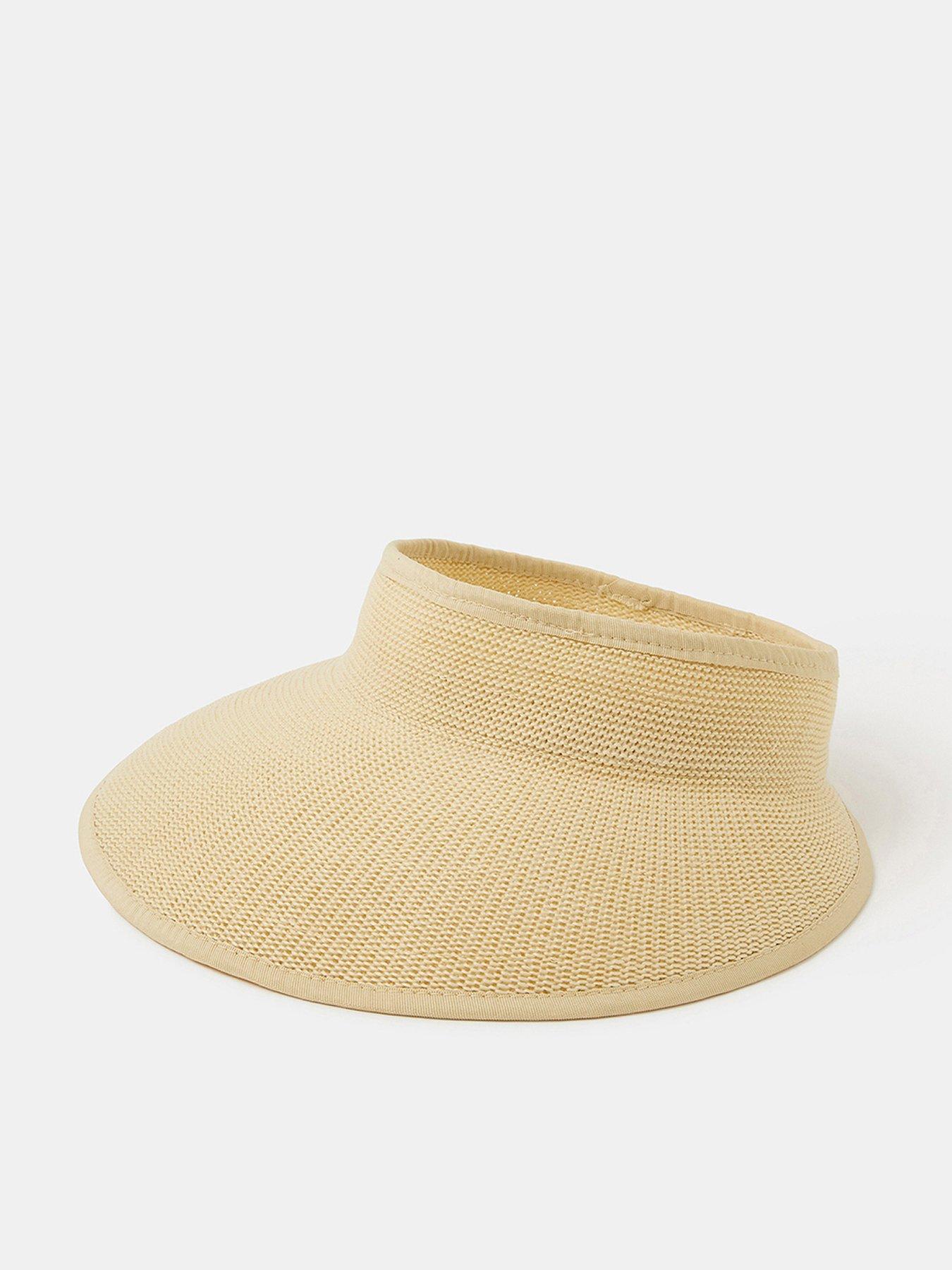  image of accessorize-woven-sun-visor