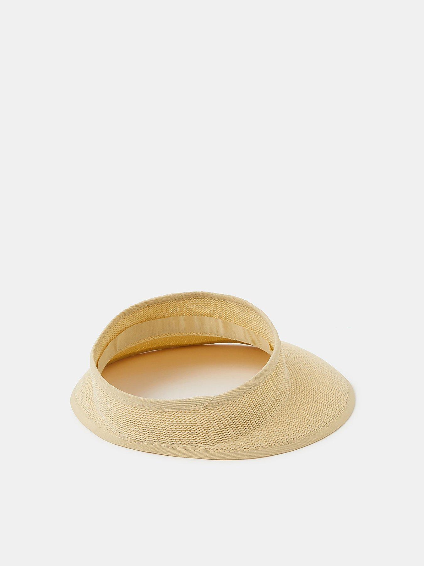 image of accessorize-woven-sun-visor
