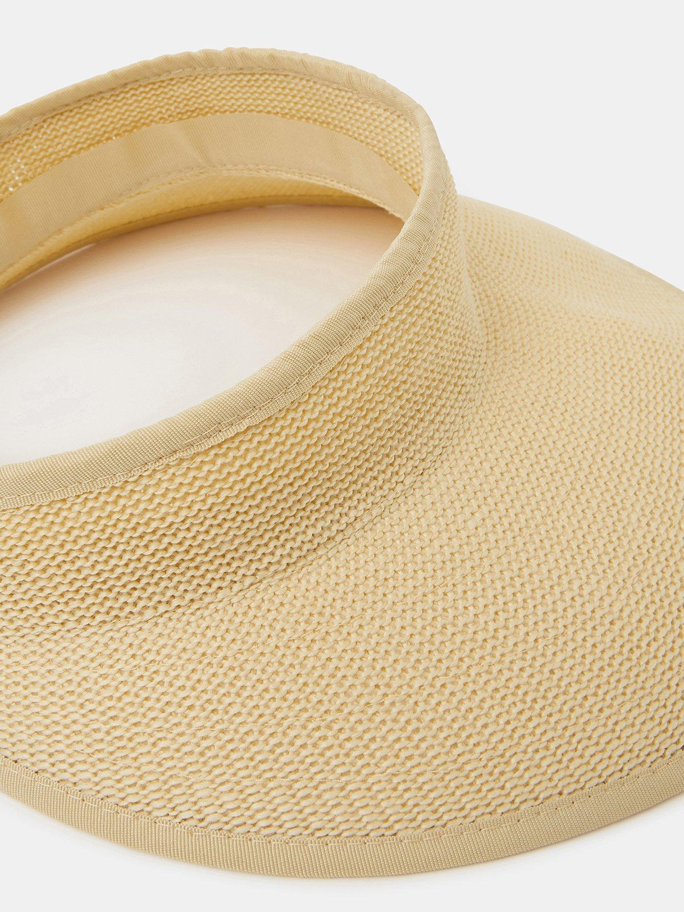  image of accessorize-woven-sun-visor