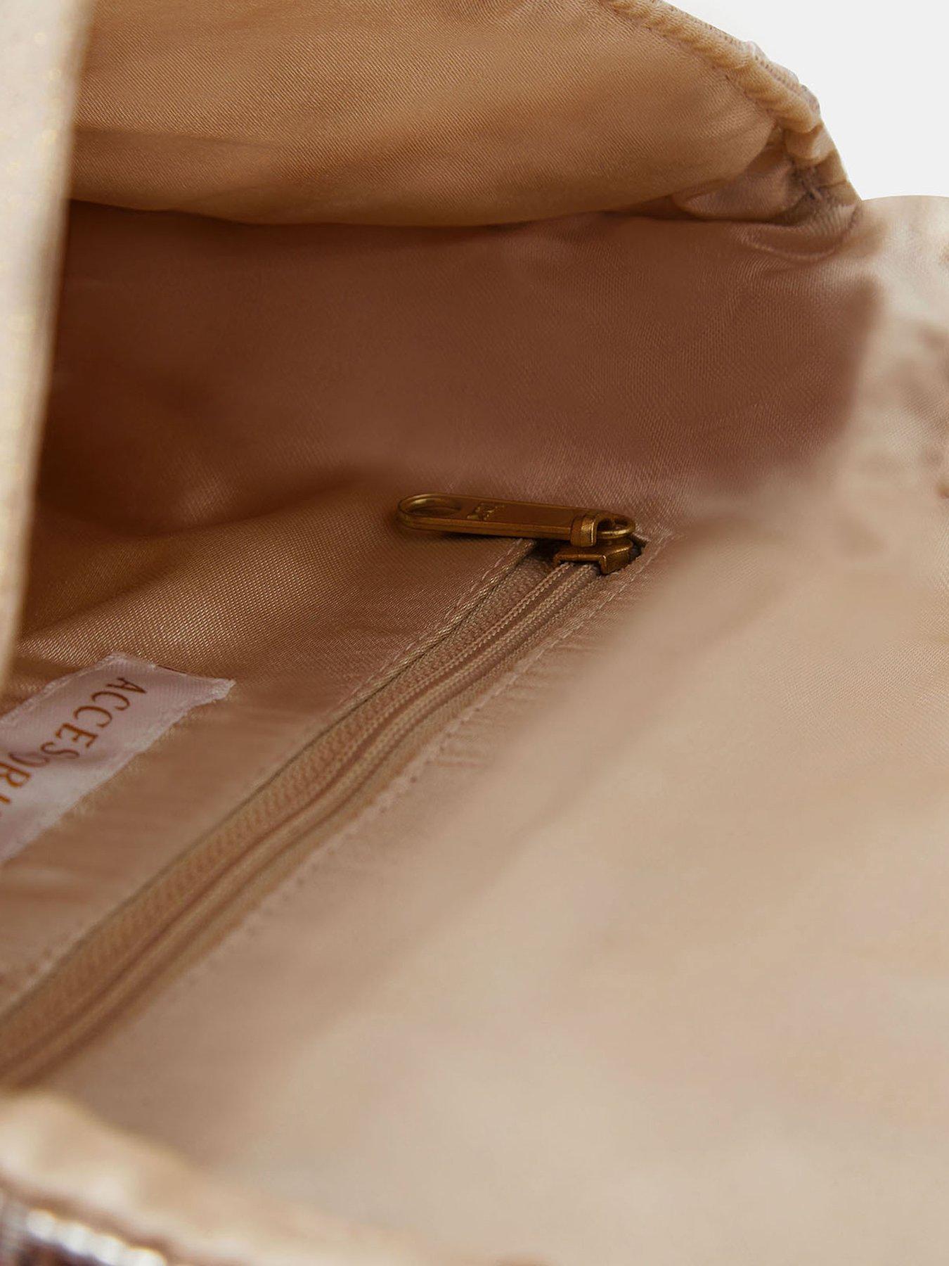  image of accessorize-bead-embellished-clutch-bag
