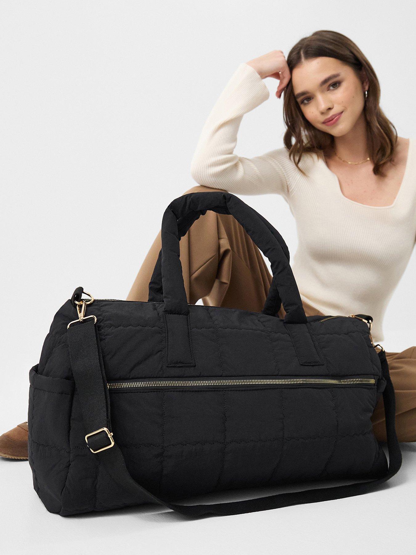 Image 2 of 5 of Accessorize Quilted Weekender Bag
