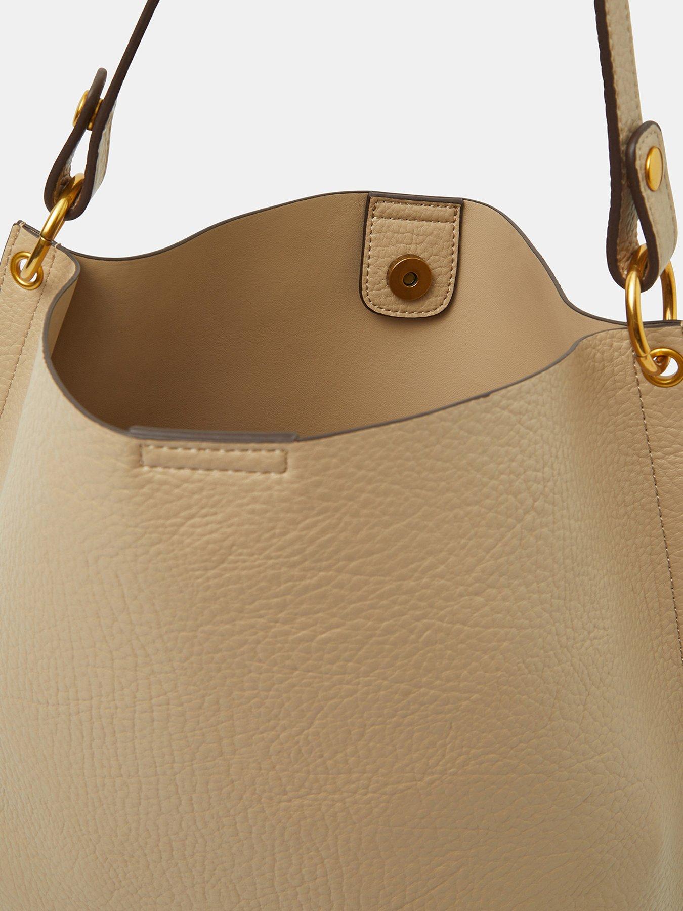 Image 4 of 5 of Accessorize Faux Leather Bucket Bag
