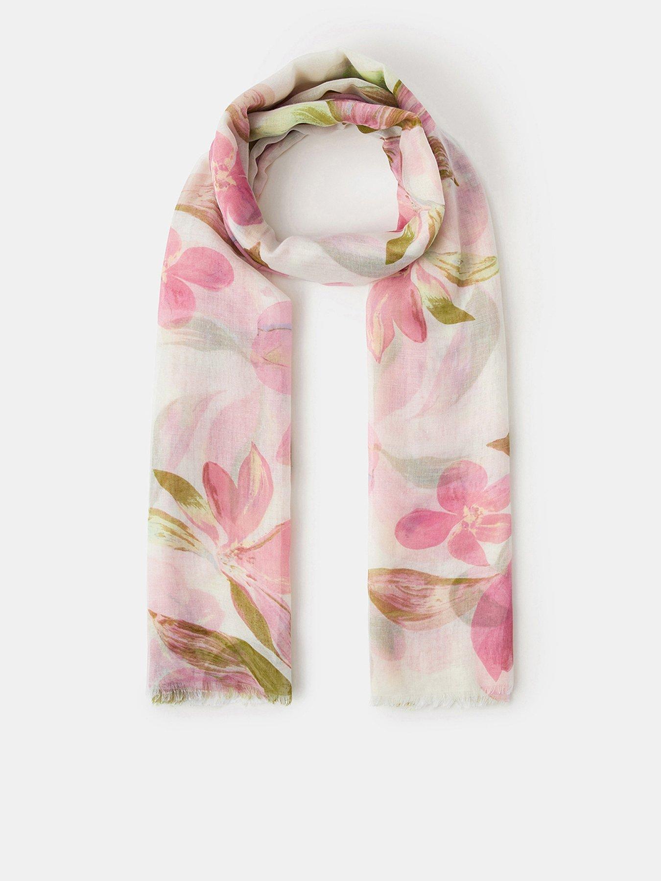 Accessorize Lightweight Floral Print Scarf