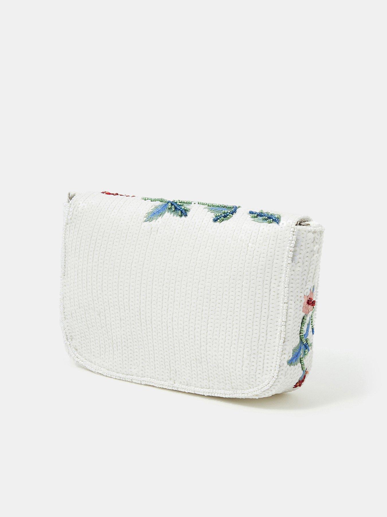  image of accessorize-beaded-strawberry-crossbody-bag