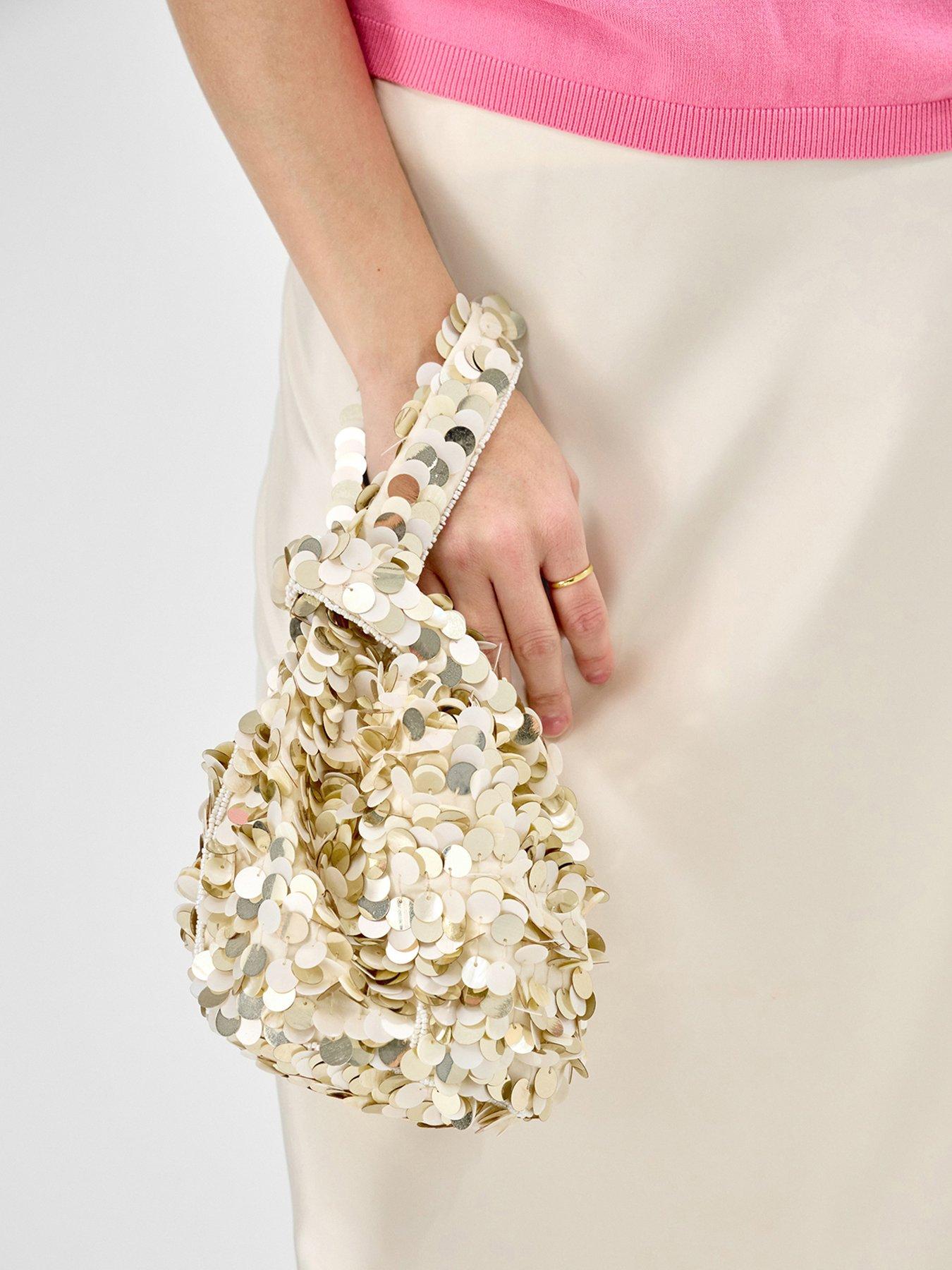 Image 2 of 5 of Accessorize Sequin Wristlet Bag