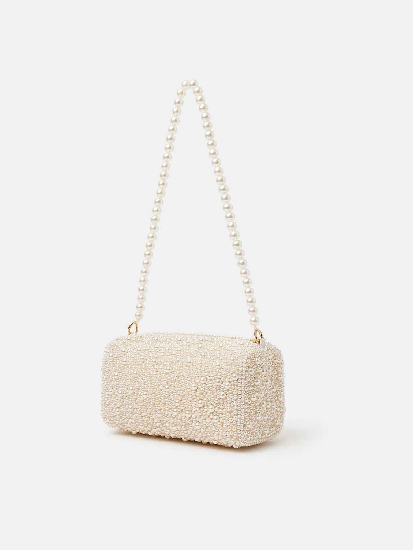  image of accessorize-drop-bead-shoulder-bag