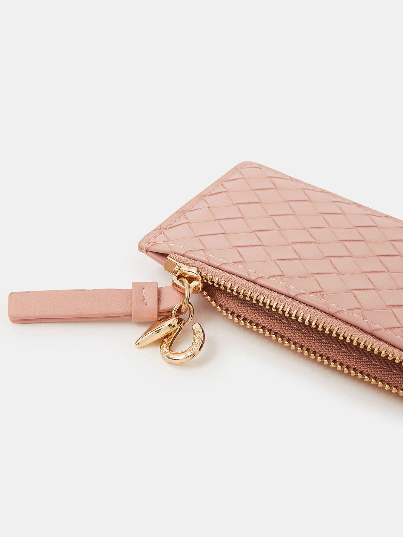  image of accessorize-charm-woven-card-holder