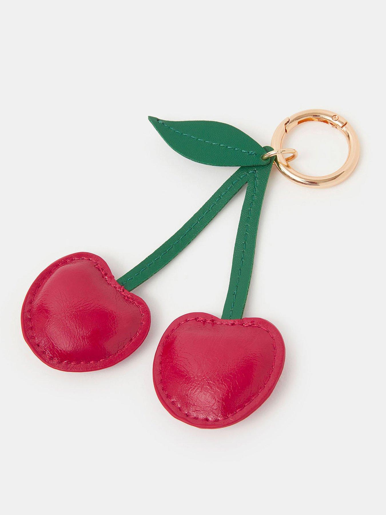  image of accessorize-cherry-bag-charm