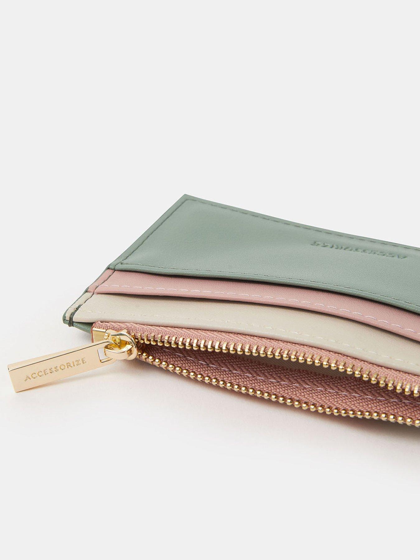  image of accessorize-colourblock-card-holder