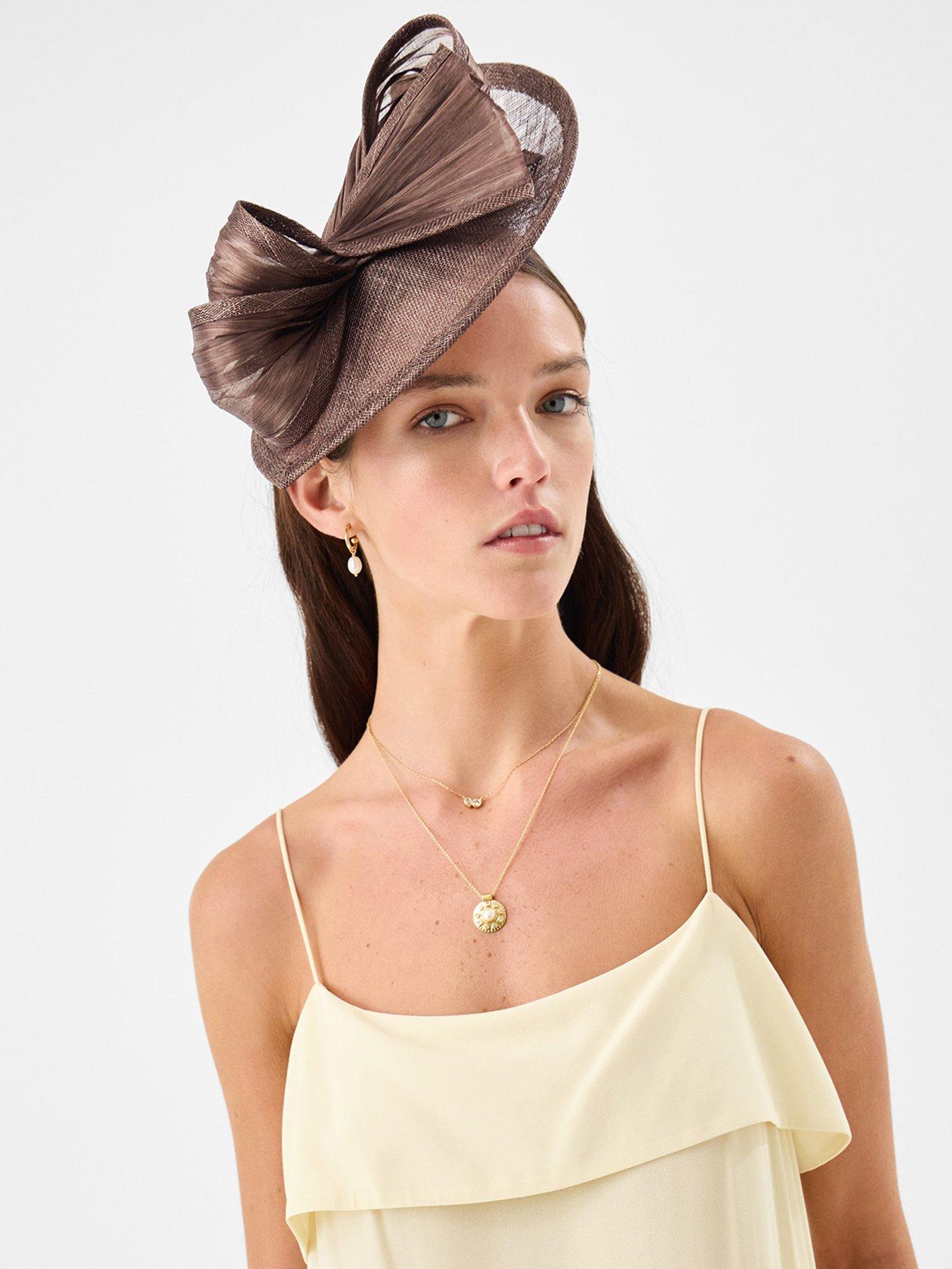 Image 2 of 4 of Accessorize Bow Teardrop Fascinator