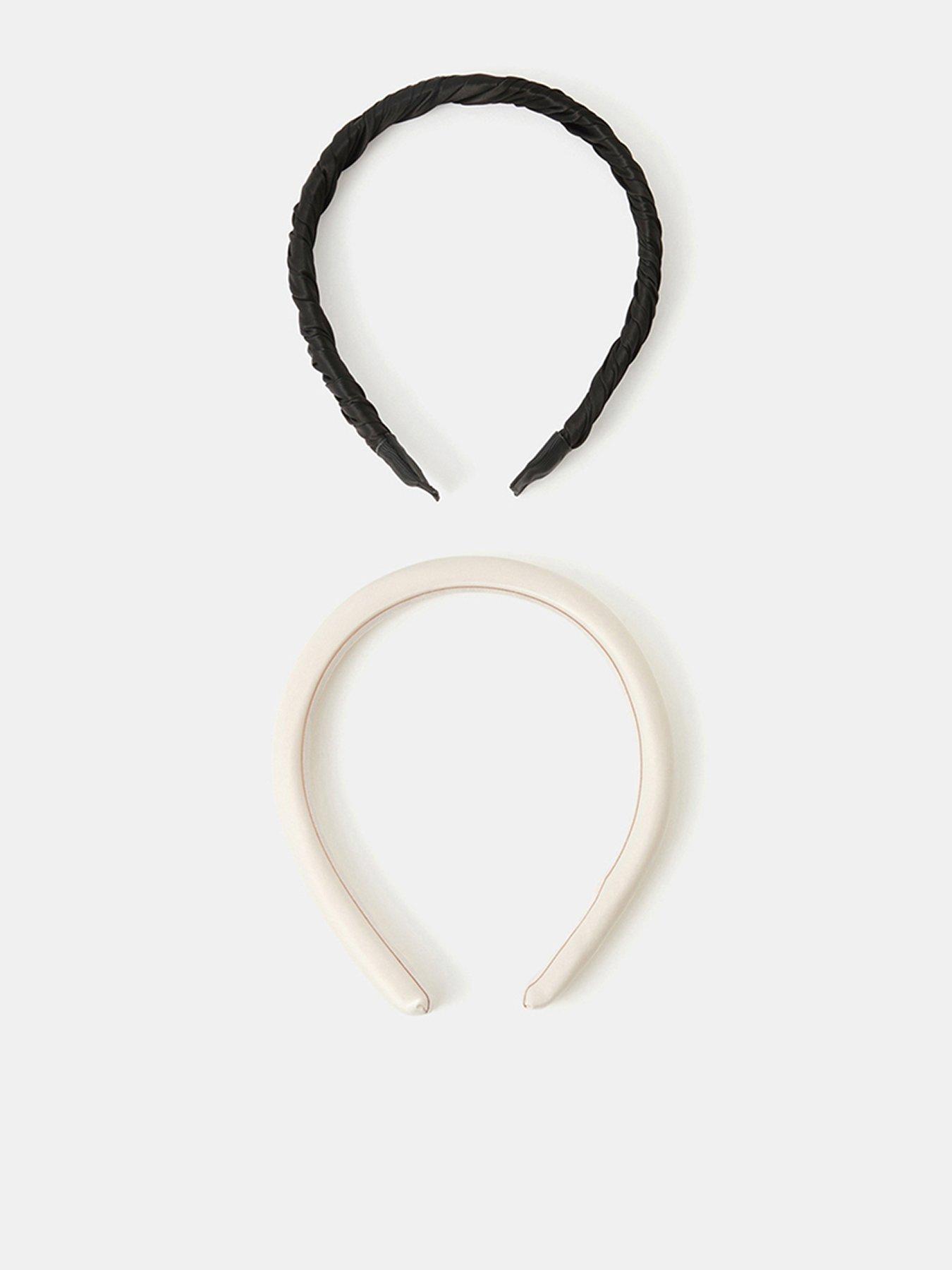 Image 1 of 3 of Accessorize 2-pack Slim Headbands