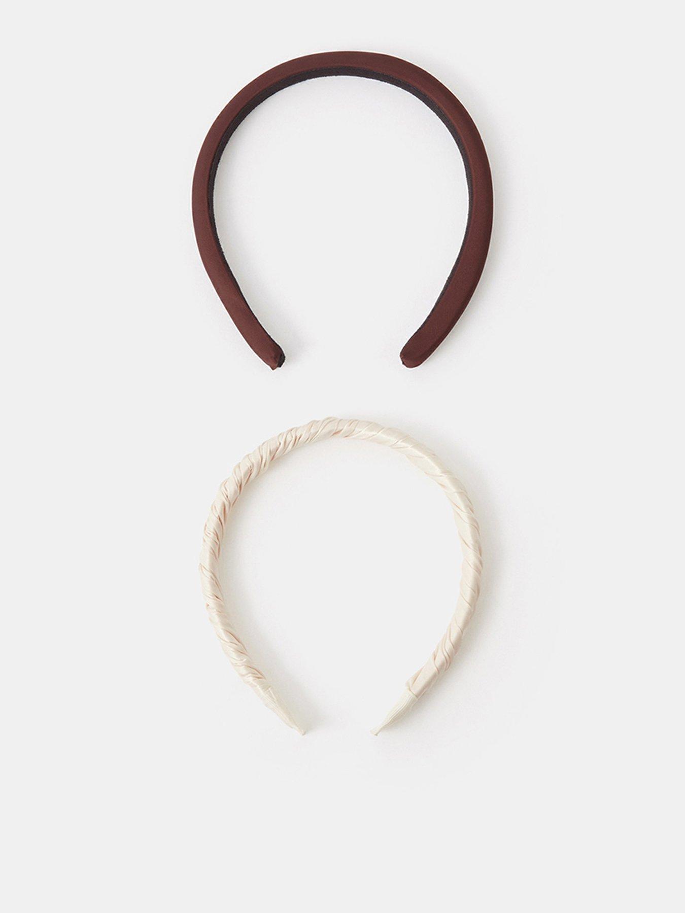 Image 1 of 3 of Accessorize 2-pack Slim Headbands