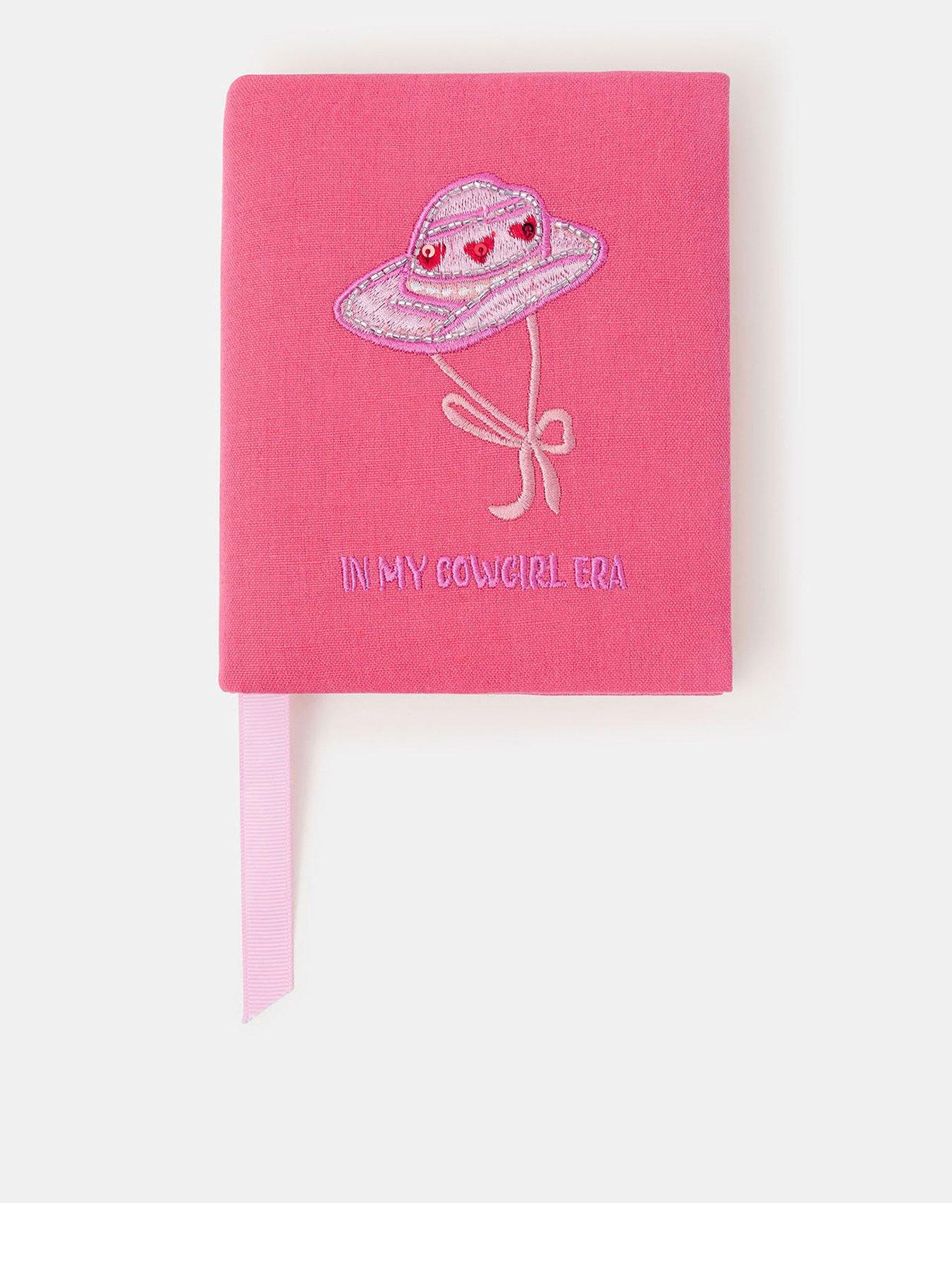 front image of accessorize-cowgirl-embroidered-notebook