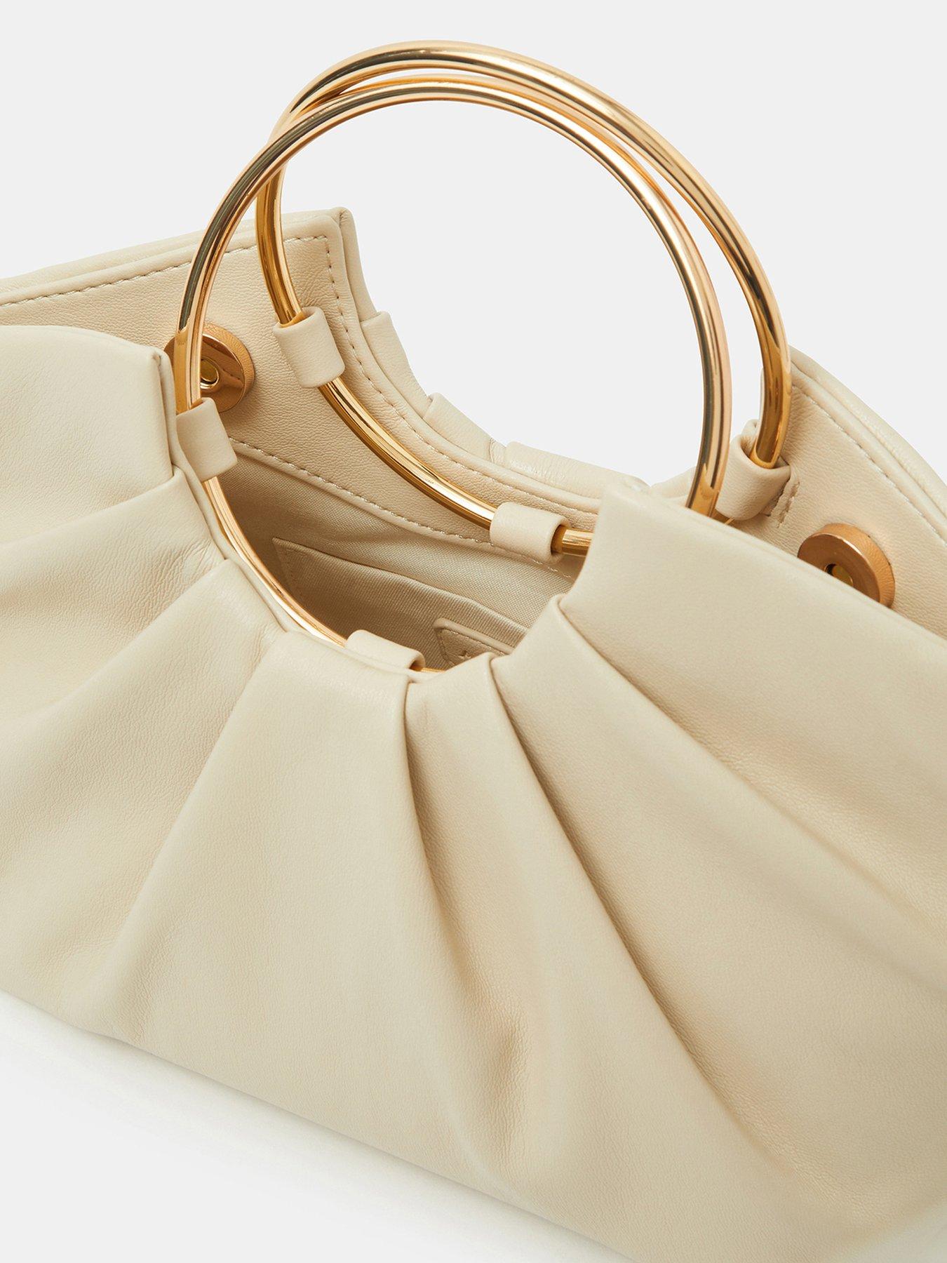 Image 5 of 5 of Accessorize Ruched Ring Handheld Bag
