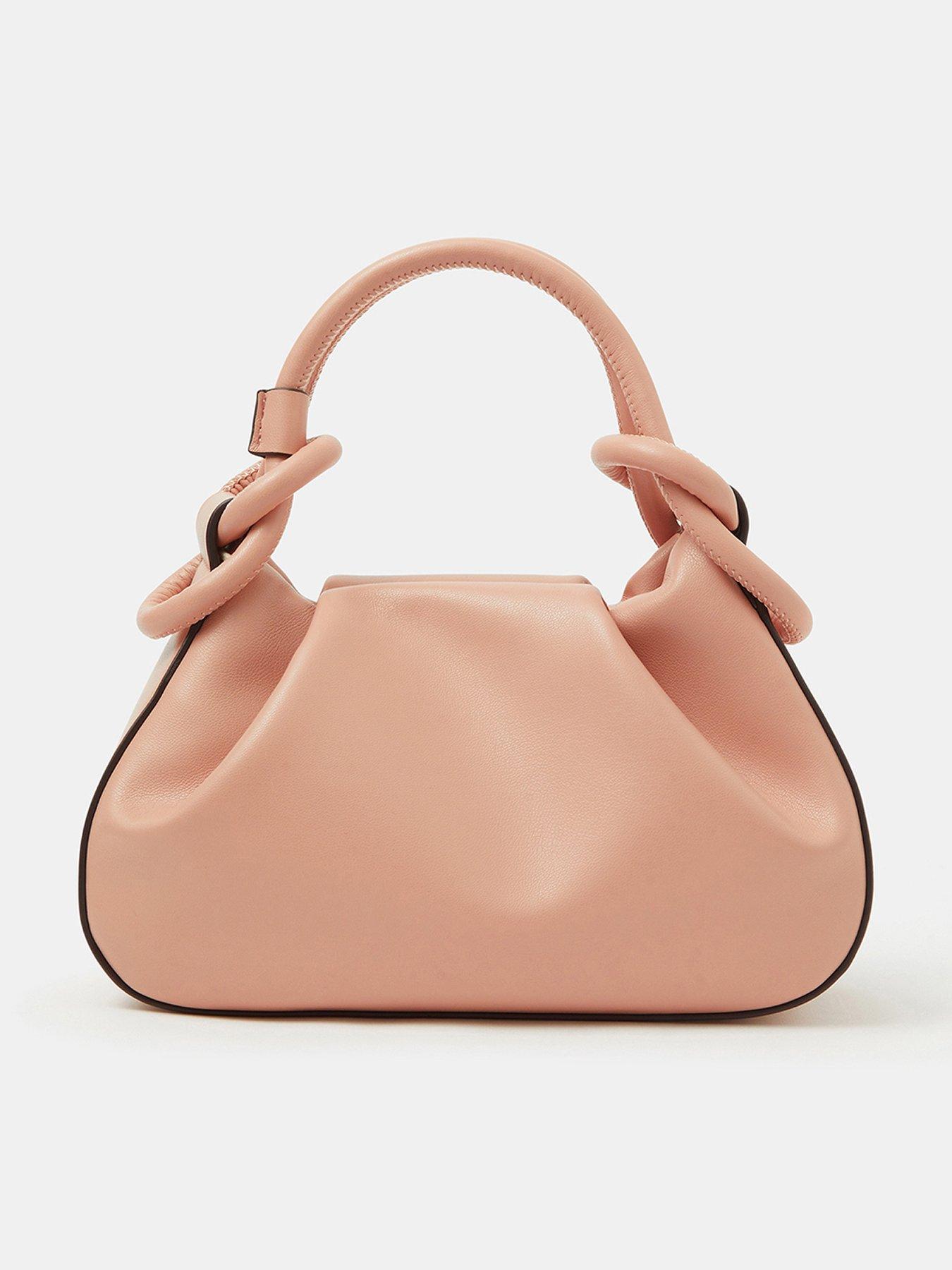  image of accessorize-knot-detail-handheld-bag