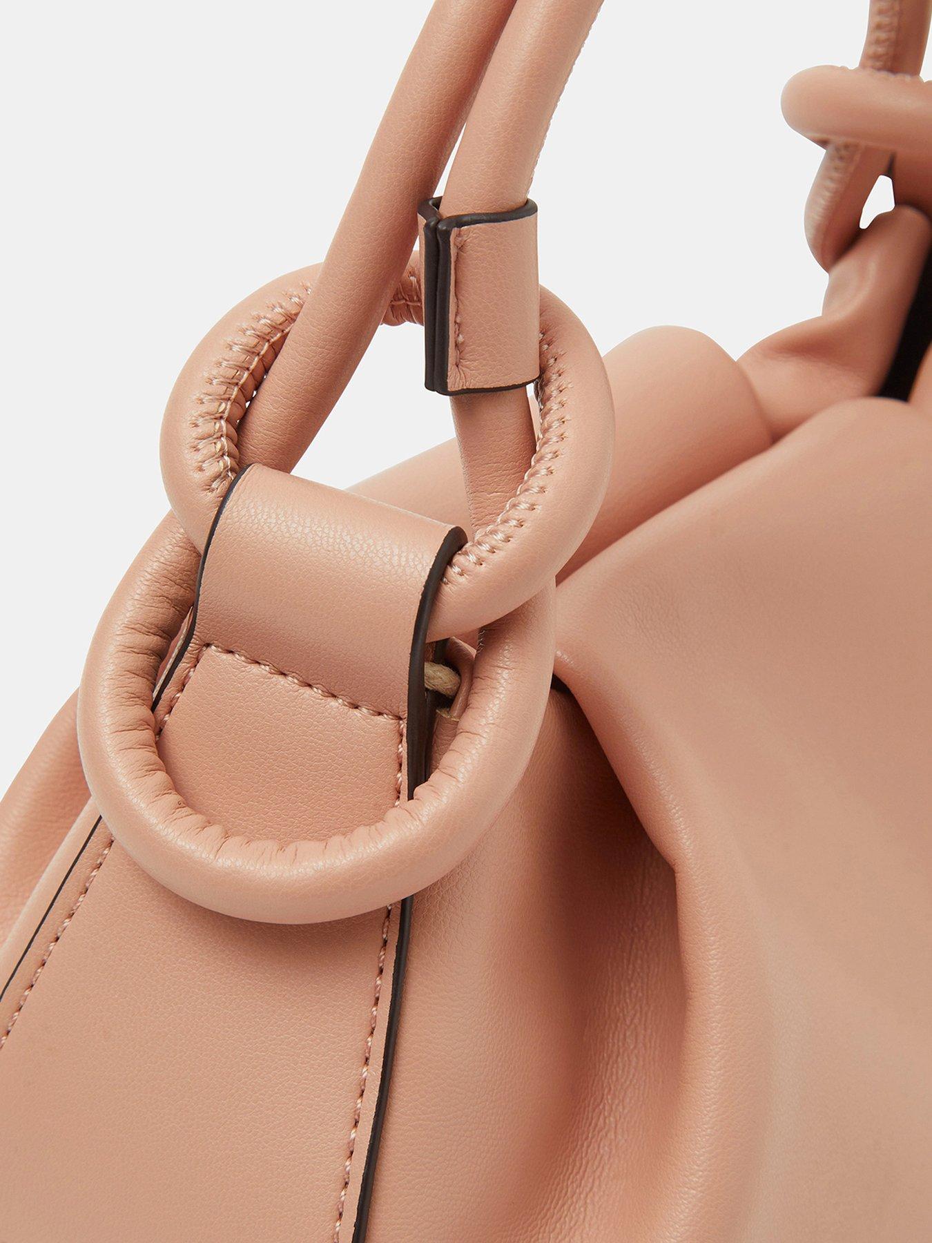  image of accessorize-knot-detail-handheld-bag