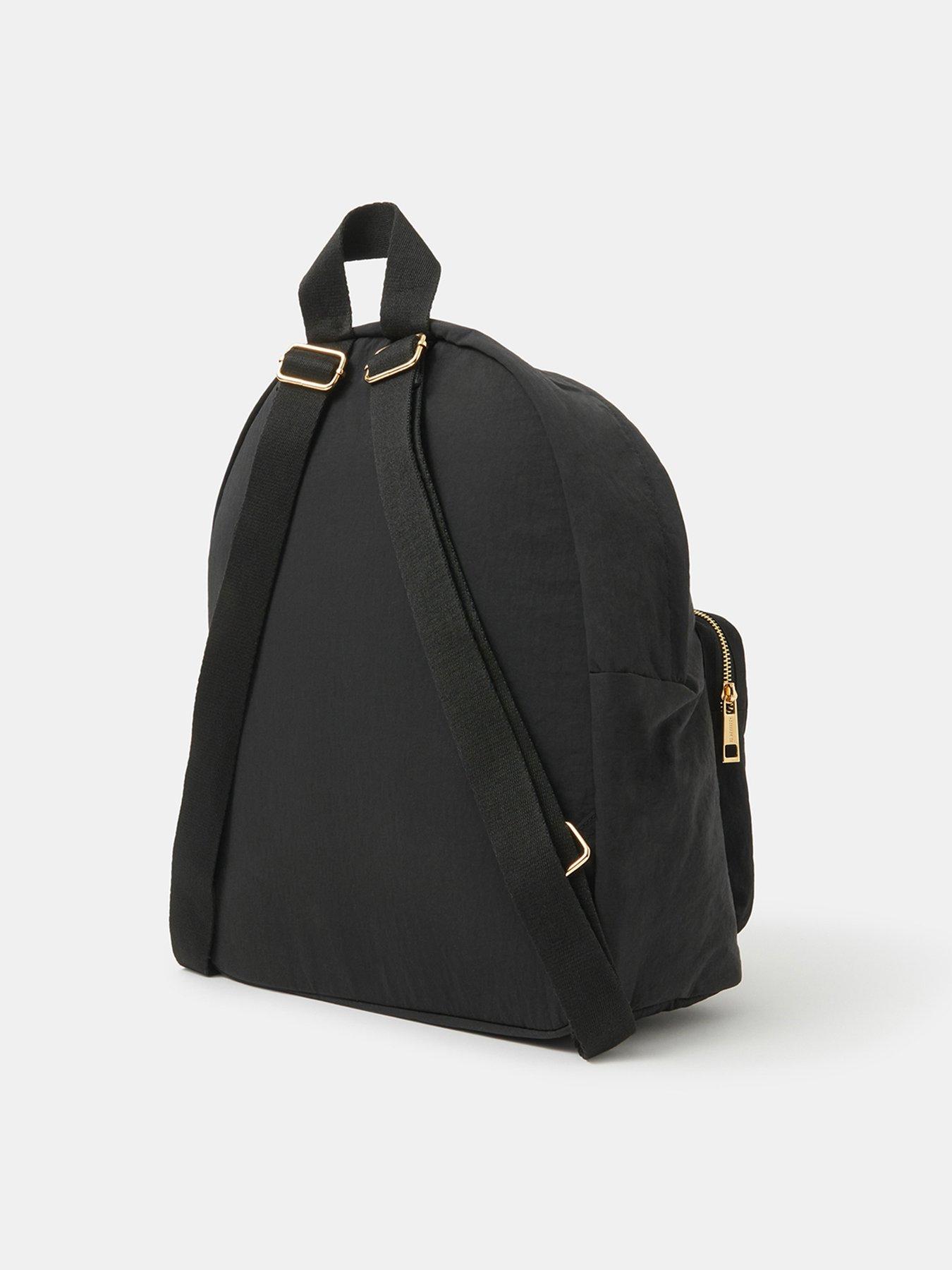  image of accessorize-multi-pocket-nylon-backpack