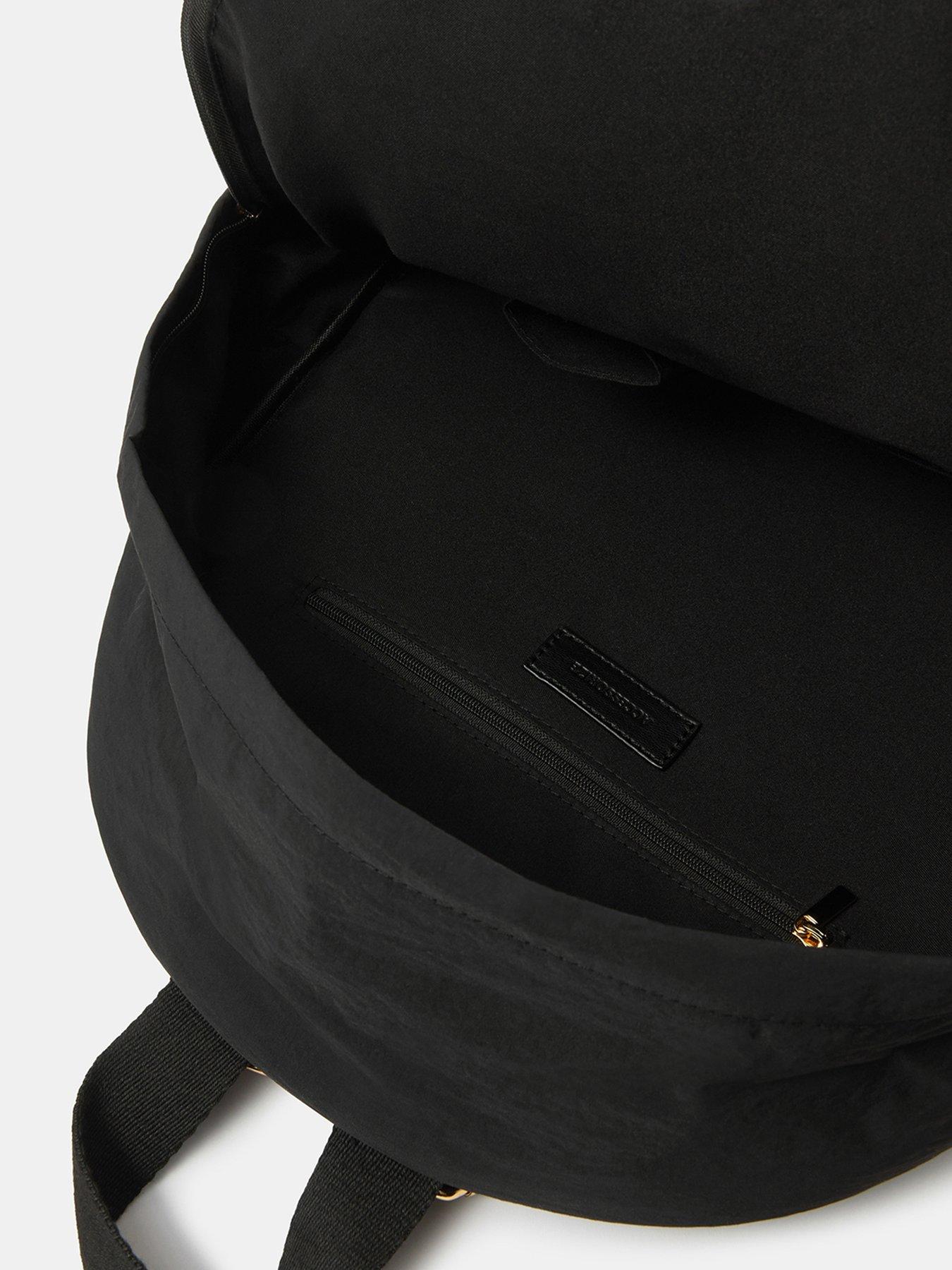  image of accessorize-multi-pocket-nylon-backpack
