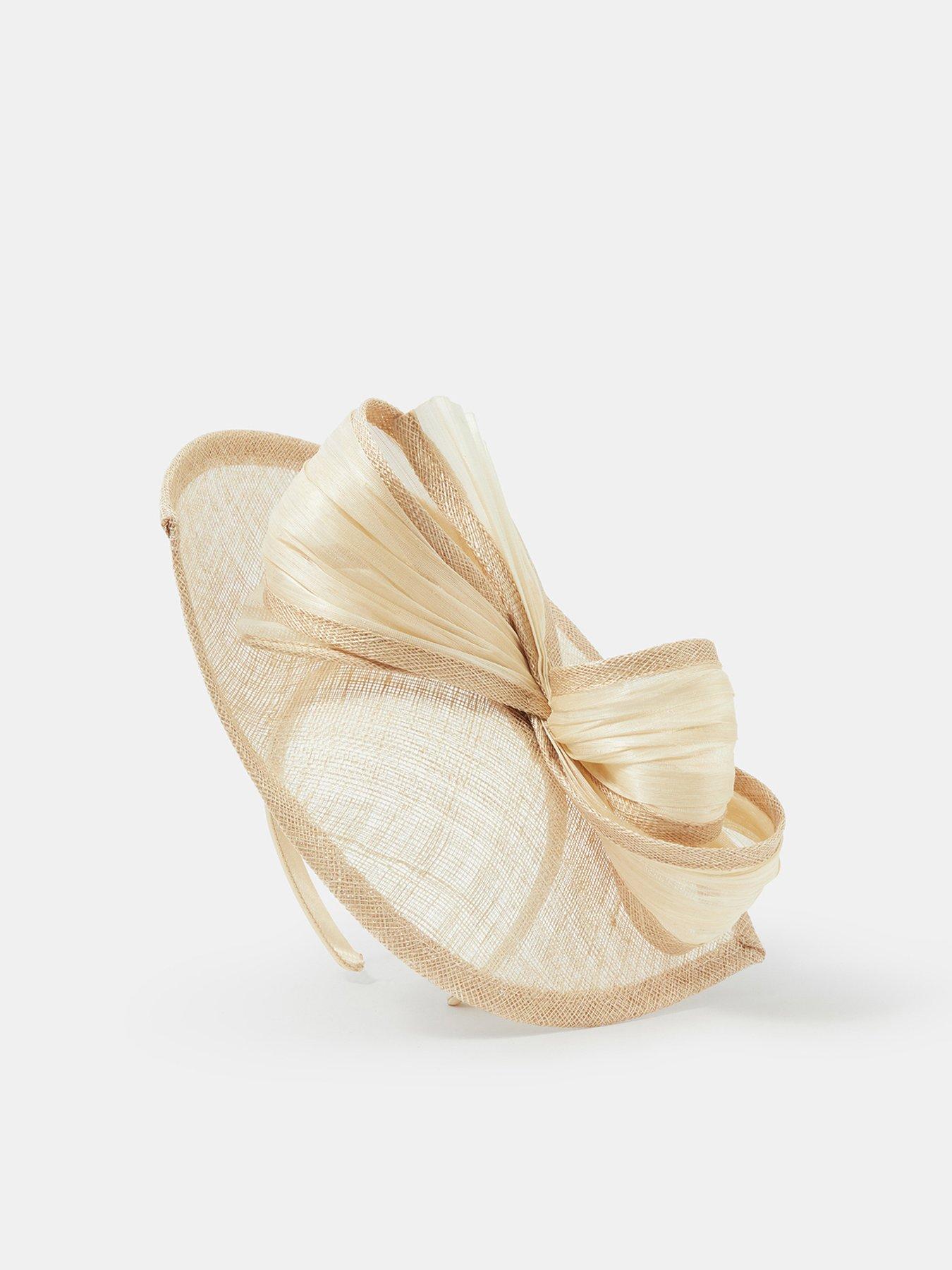  image of accessorize-bow-teardrop-fascinator