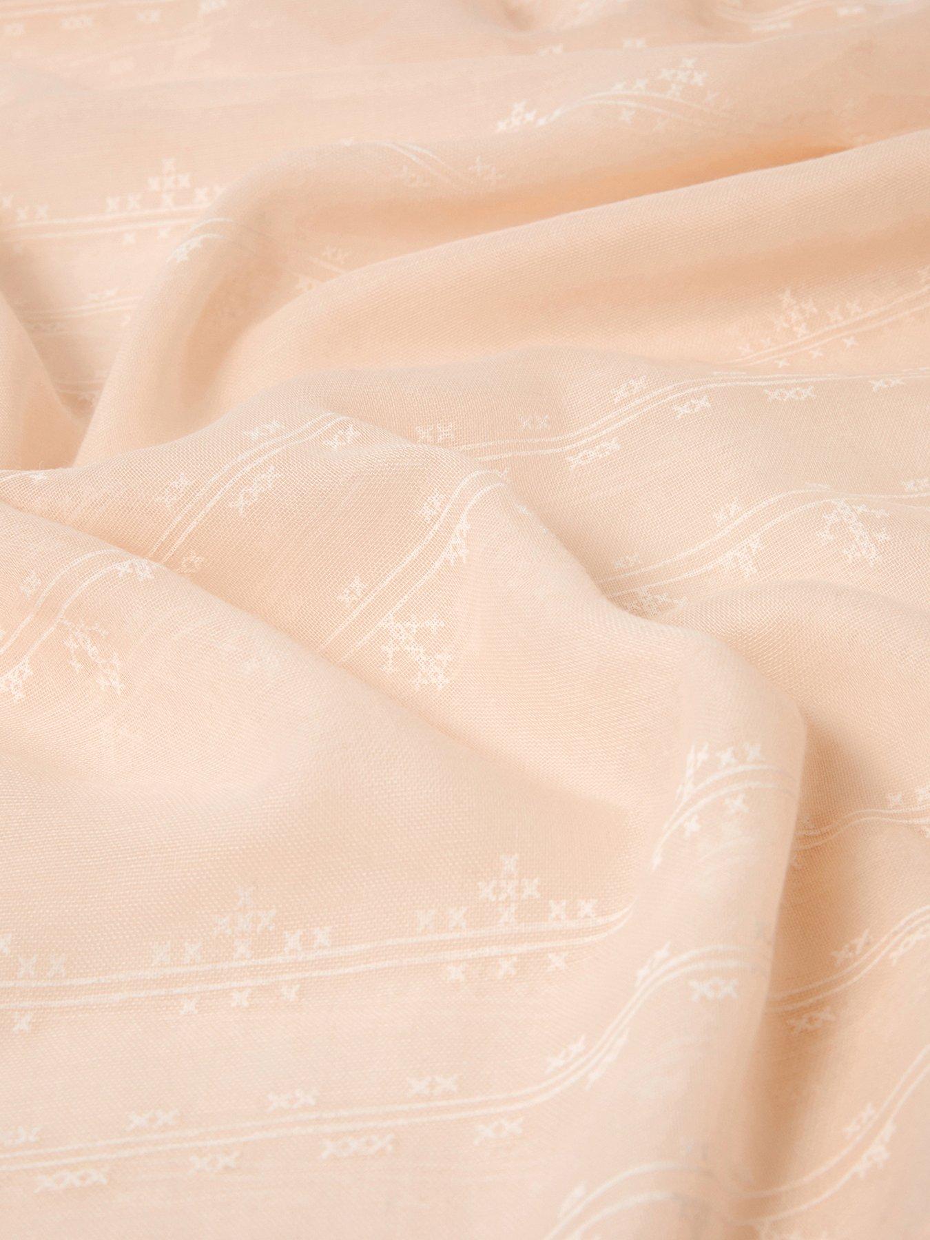 Image 3 of 3 of Accessorize Stitch Detail Lightweight Scarf