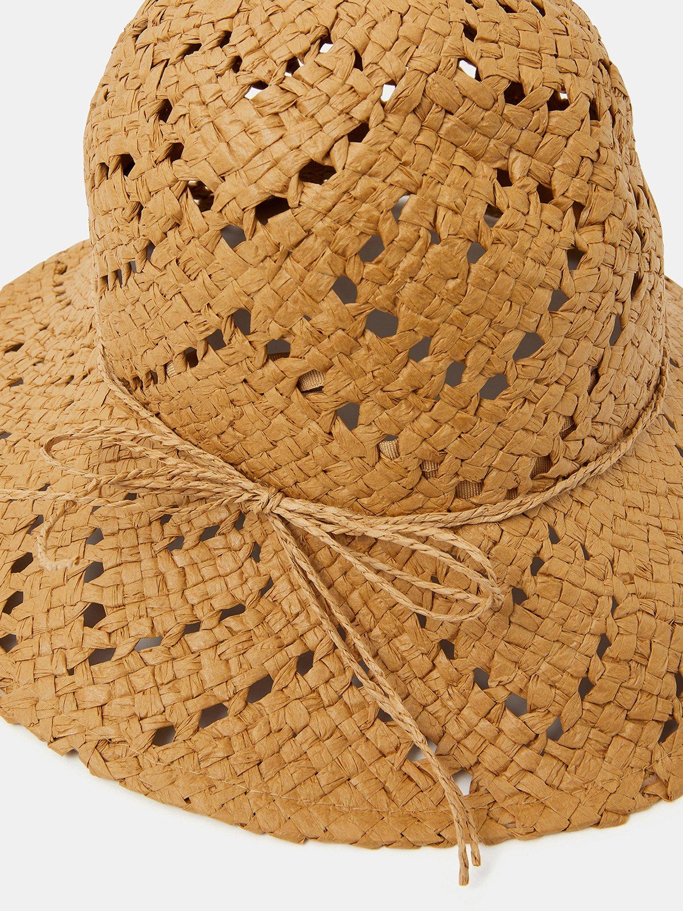  image of accessorize-heart-woven-bucket-hat