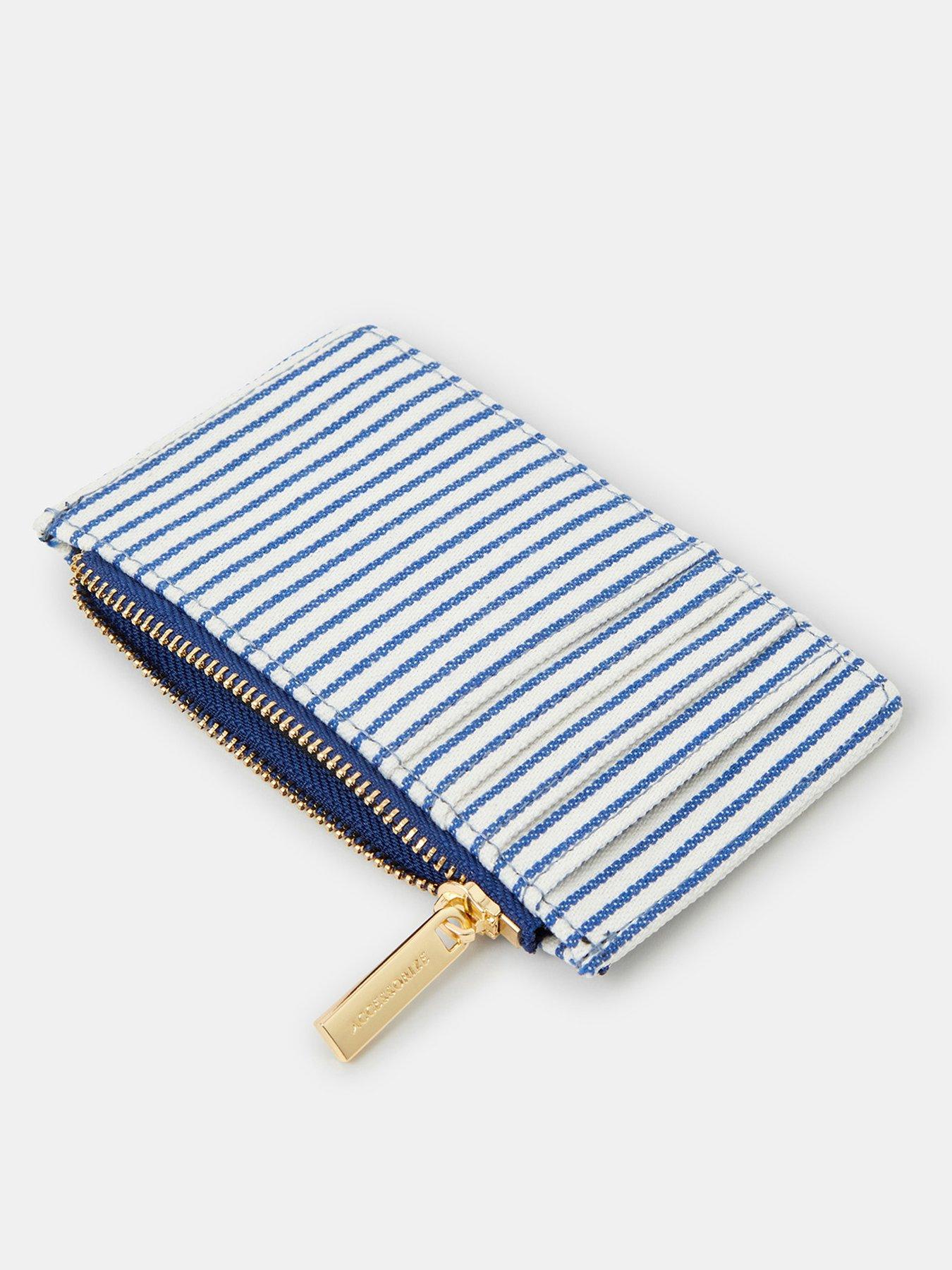  image of accessorize-shell-embroidered-cardholder