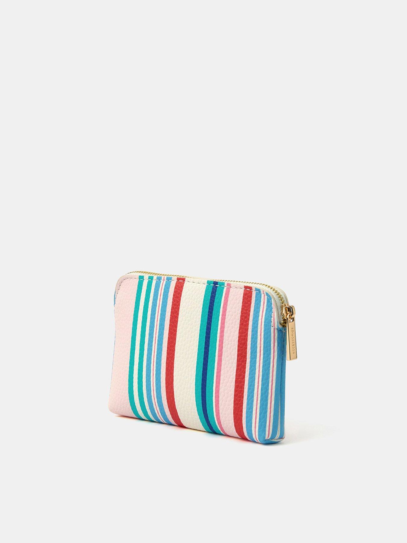back image of accessorize-stripe-coin-purse