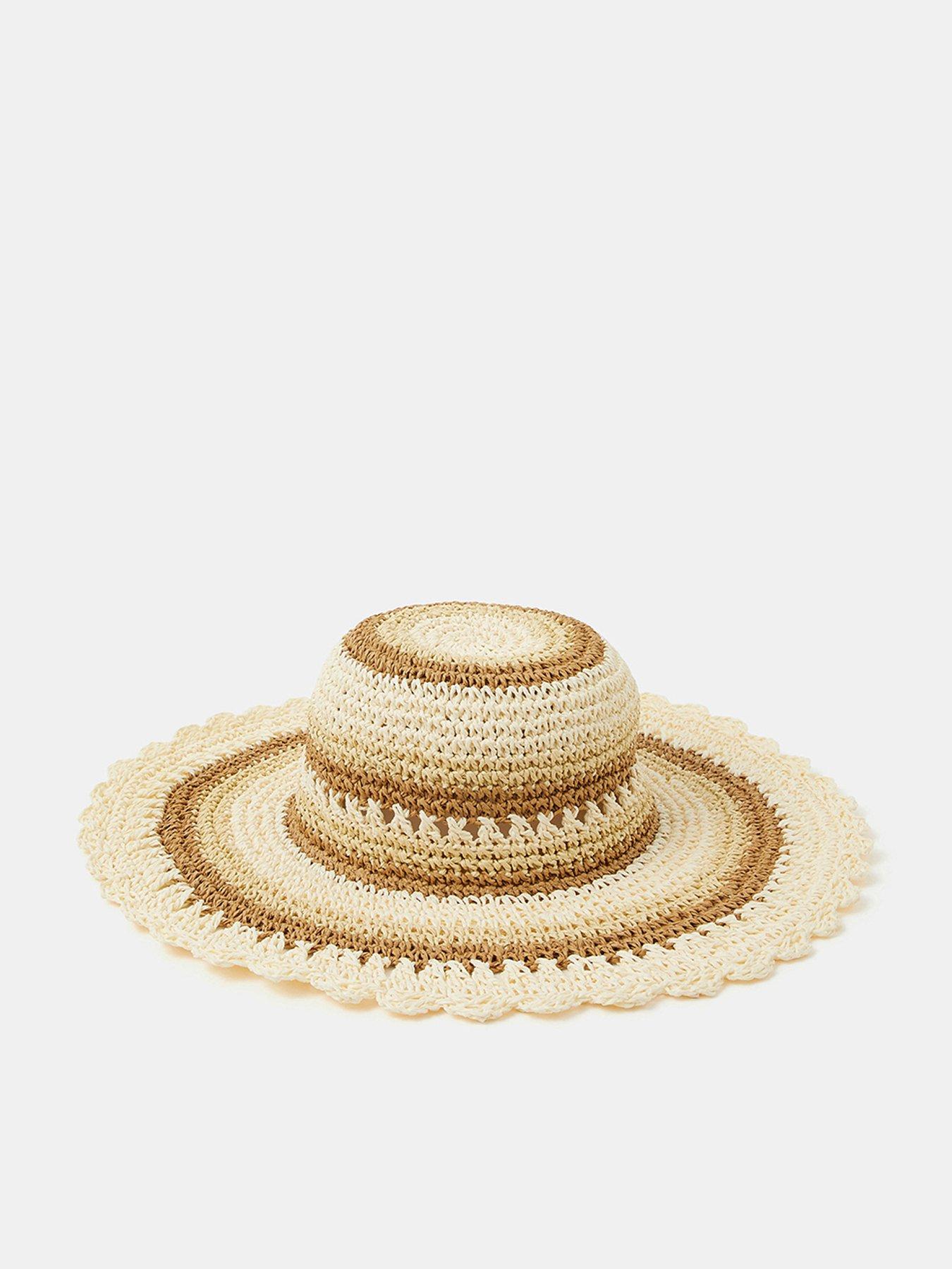  image of accessorize-crochet-floppy-hat