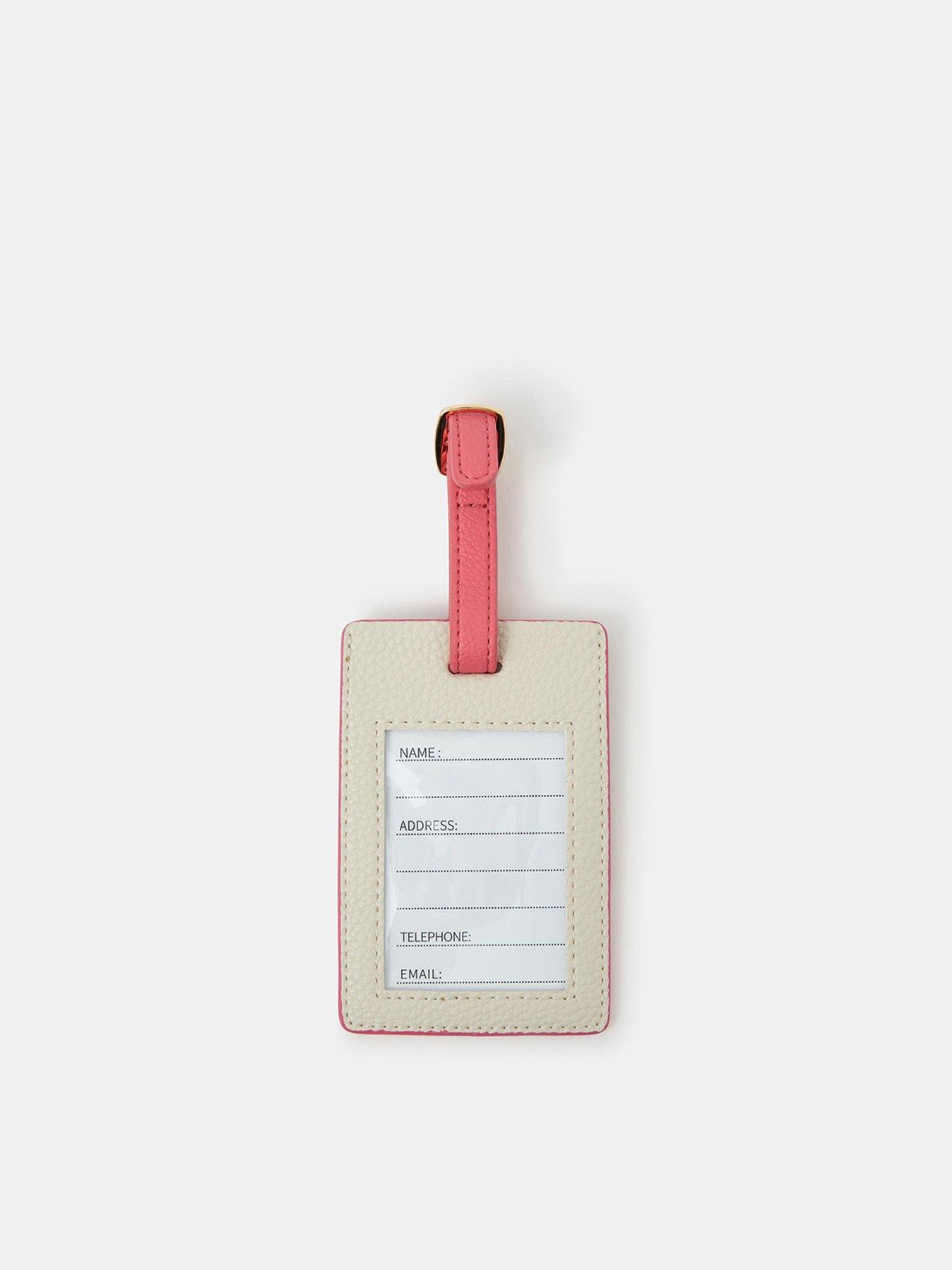 back image of accessorize-watermelon-luggage-tag