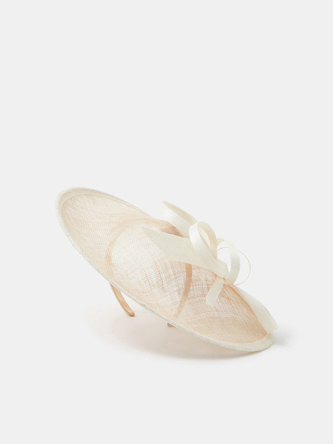  image of accessorize-bow-two-tone-fascinator