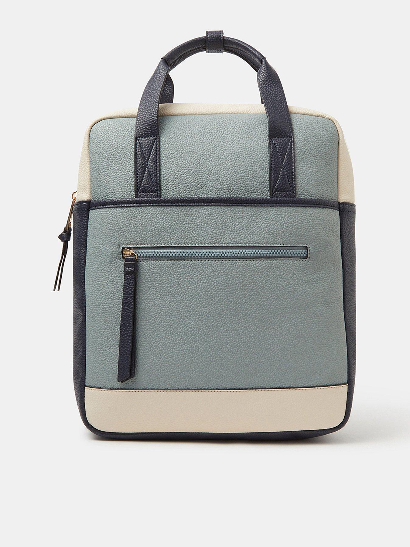 Accessorize Faux Leather Backpack
