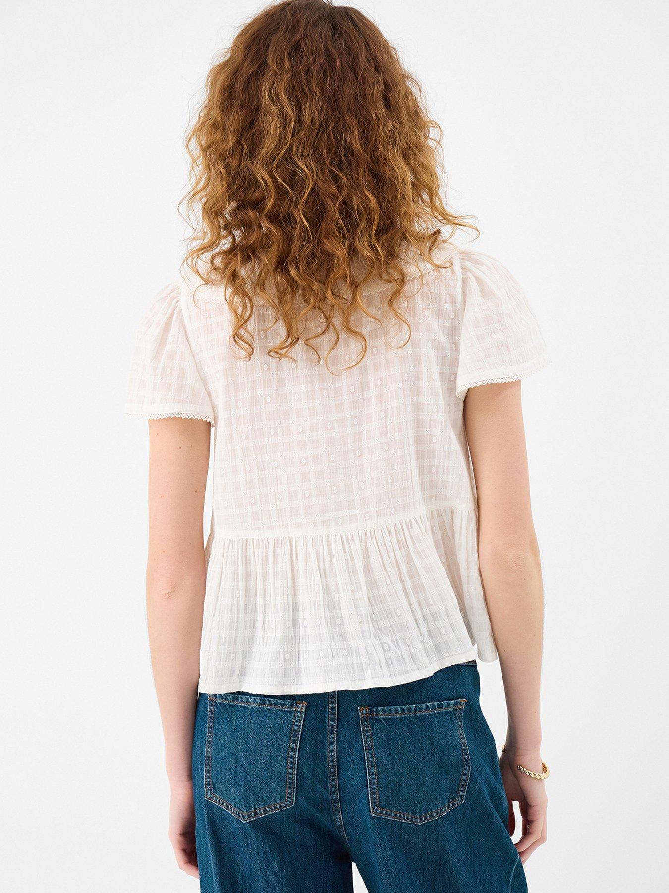  image of accessorize-floral-embroidered-collar-blouse