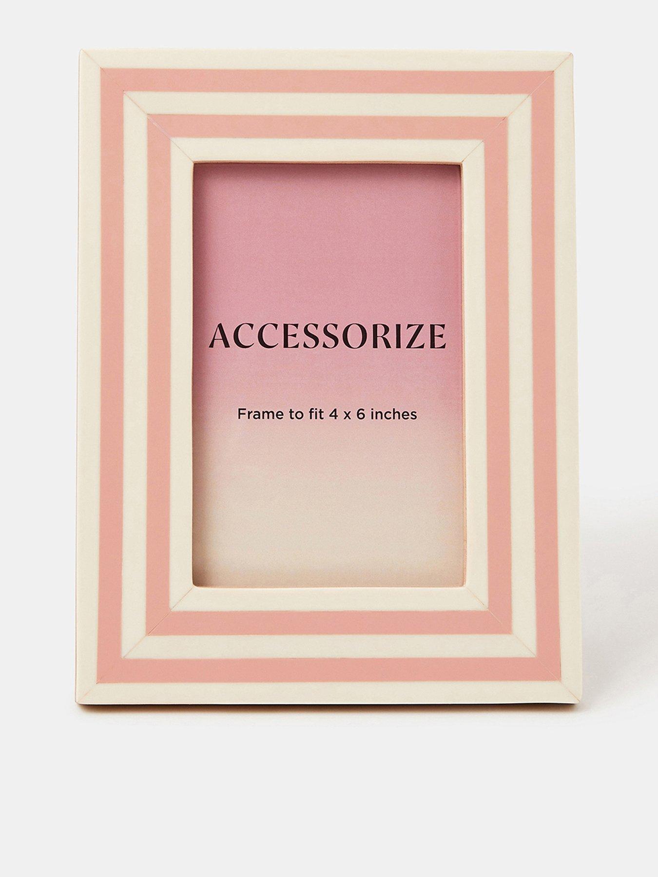 Accessorize Stripe Photo Frame 4 X 6