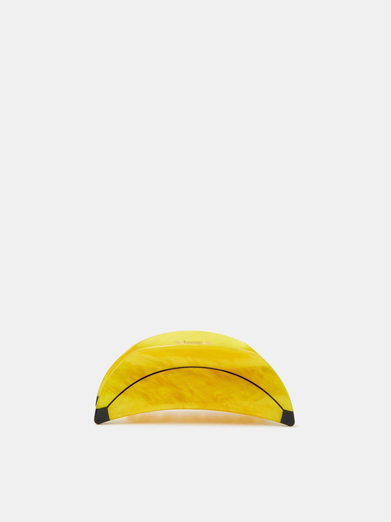  image of accessorize-banana-claw-clip