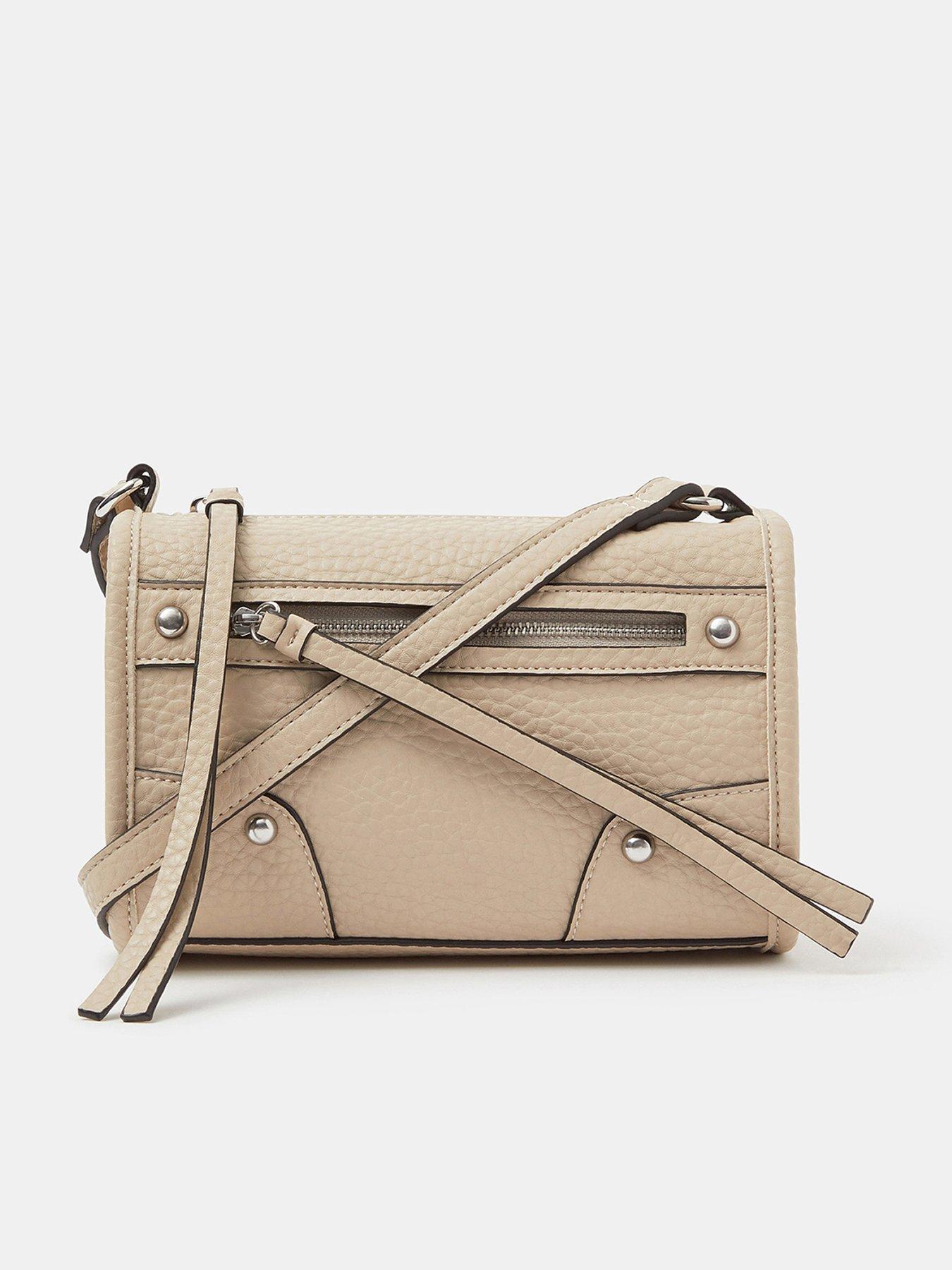 Accessorize Faux Leather Crossbody Bag