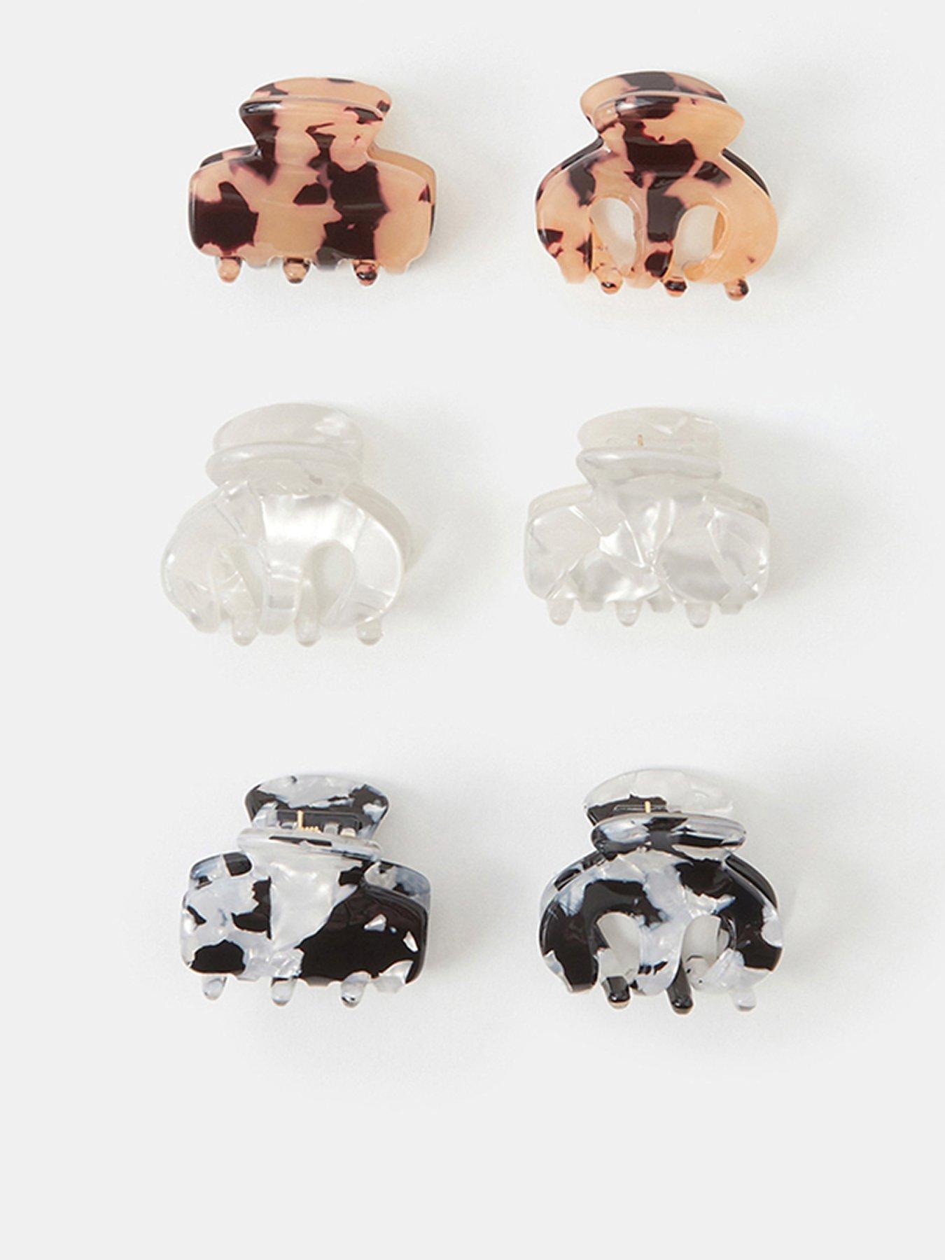 front image of accessorize-6-pack-mini-claw-clips