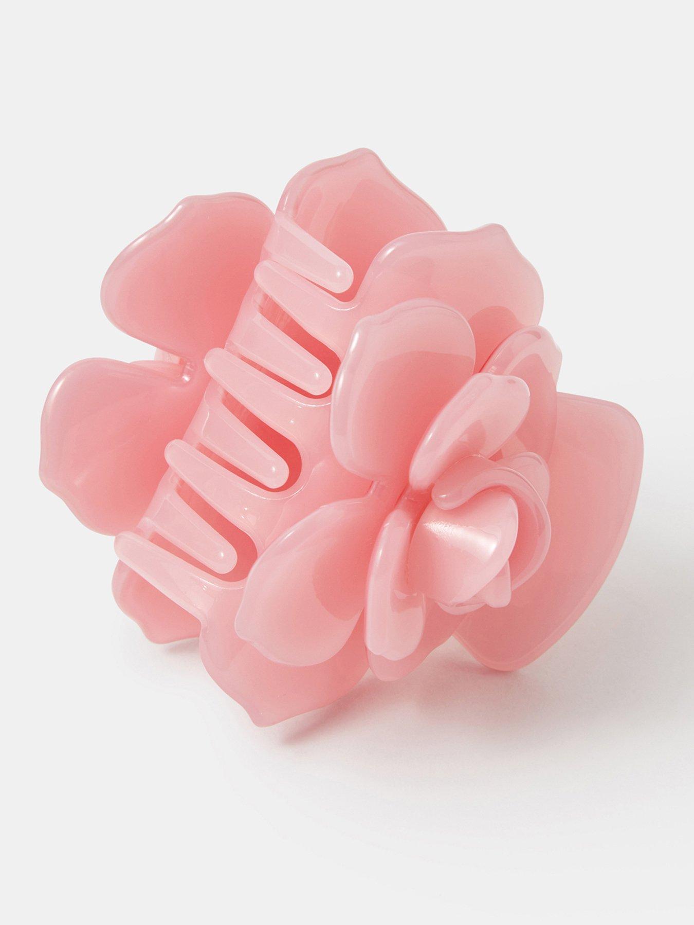  image of accessorize-rose-claw-clip