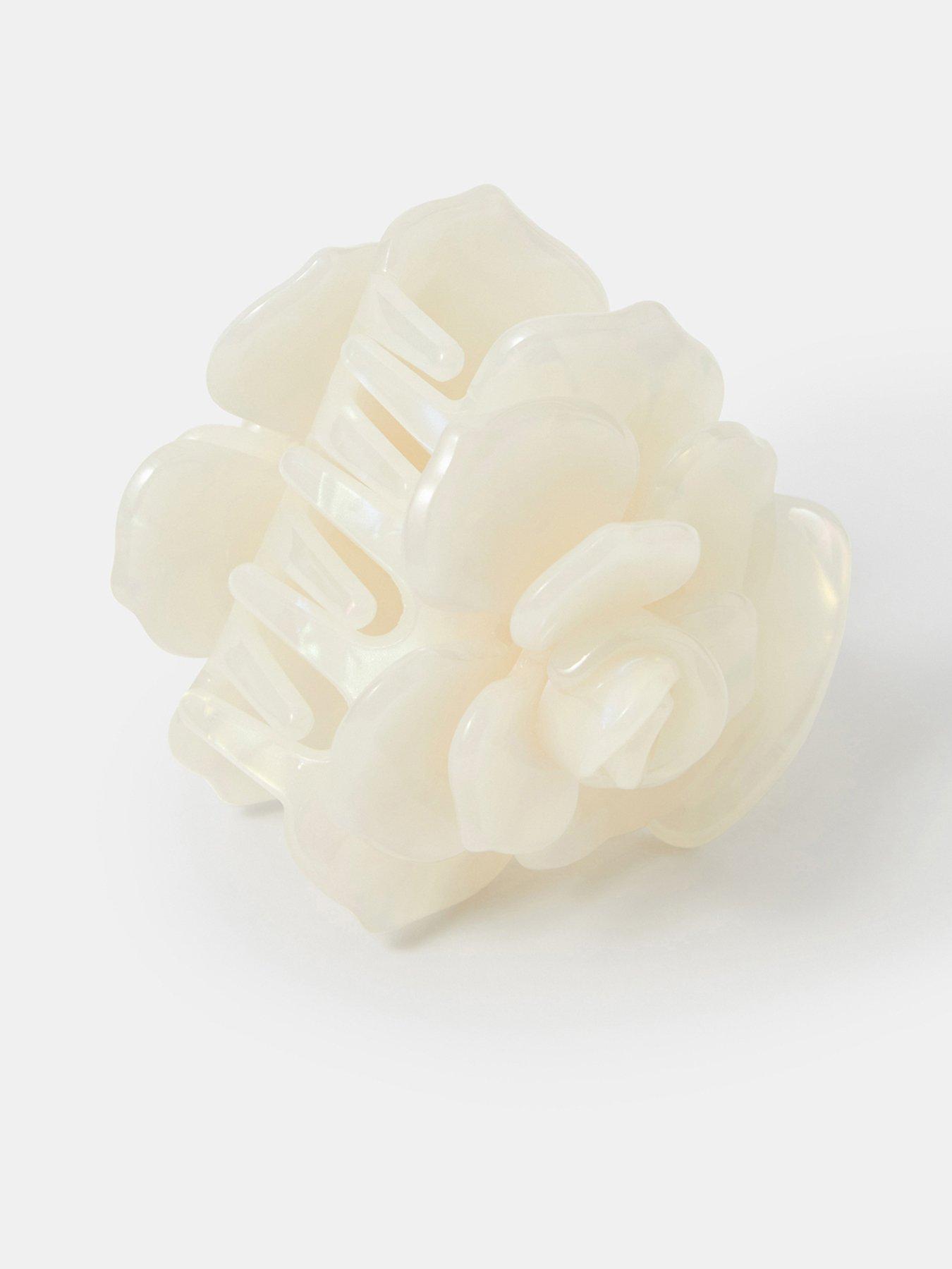 Image 3 of 3 of Accessorize Rose Claw Clip