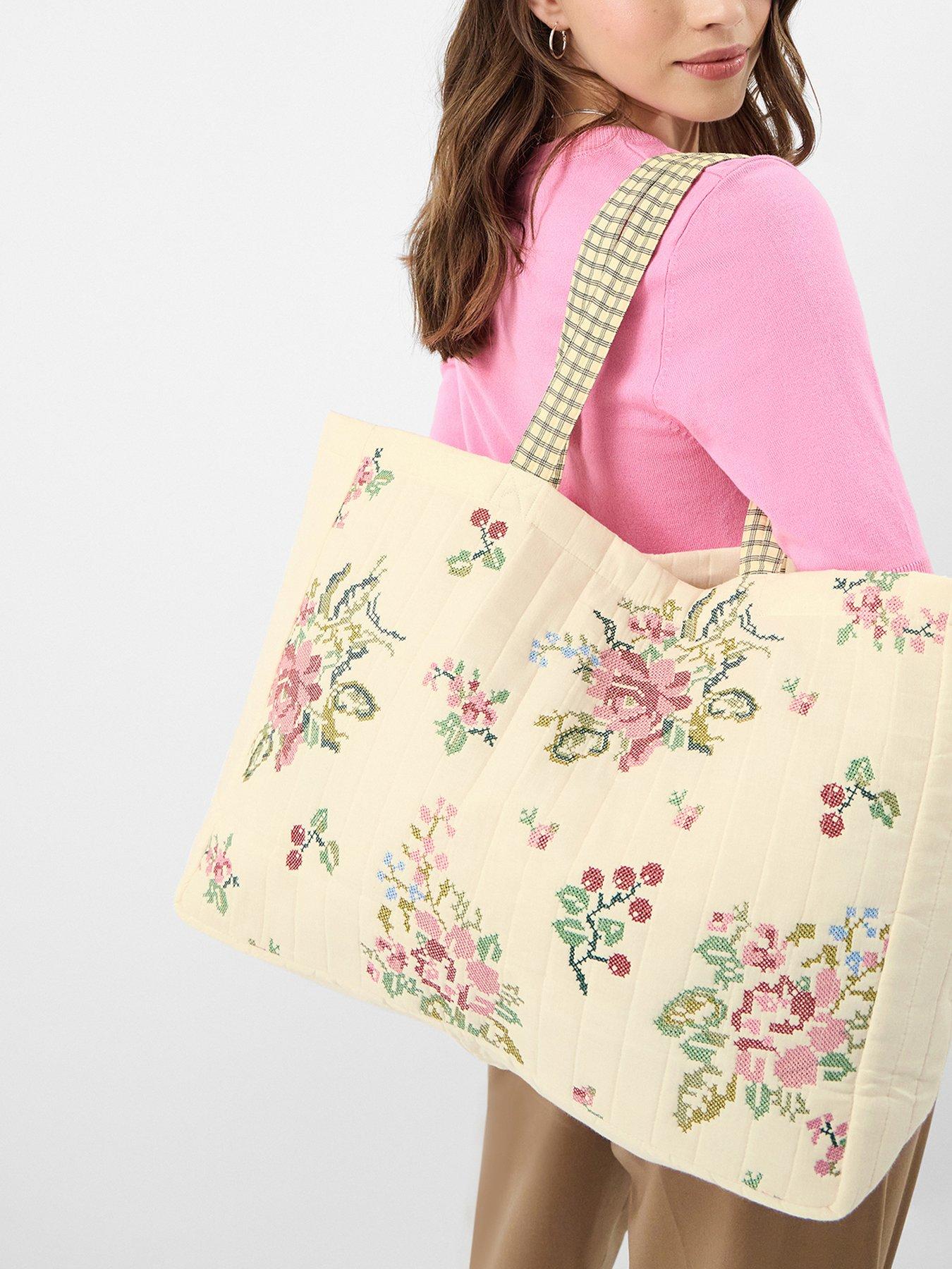 stillFront image of accessorize-embroidered-quilted-shopper-bag
