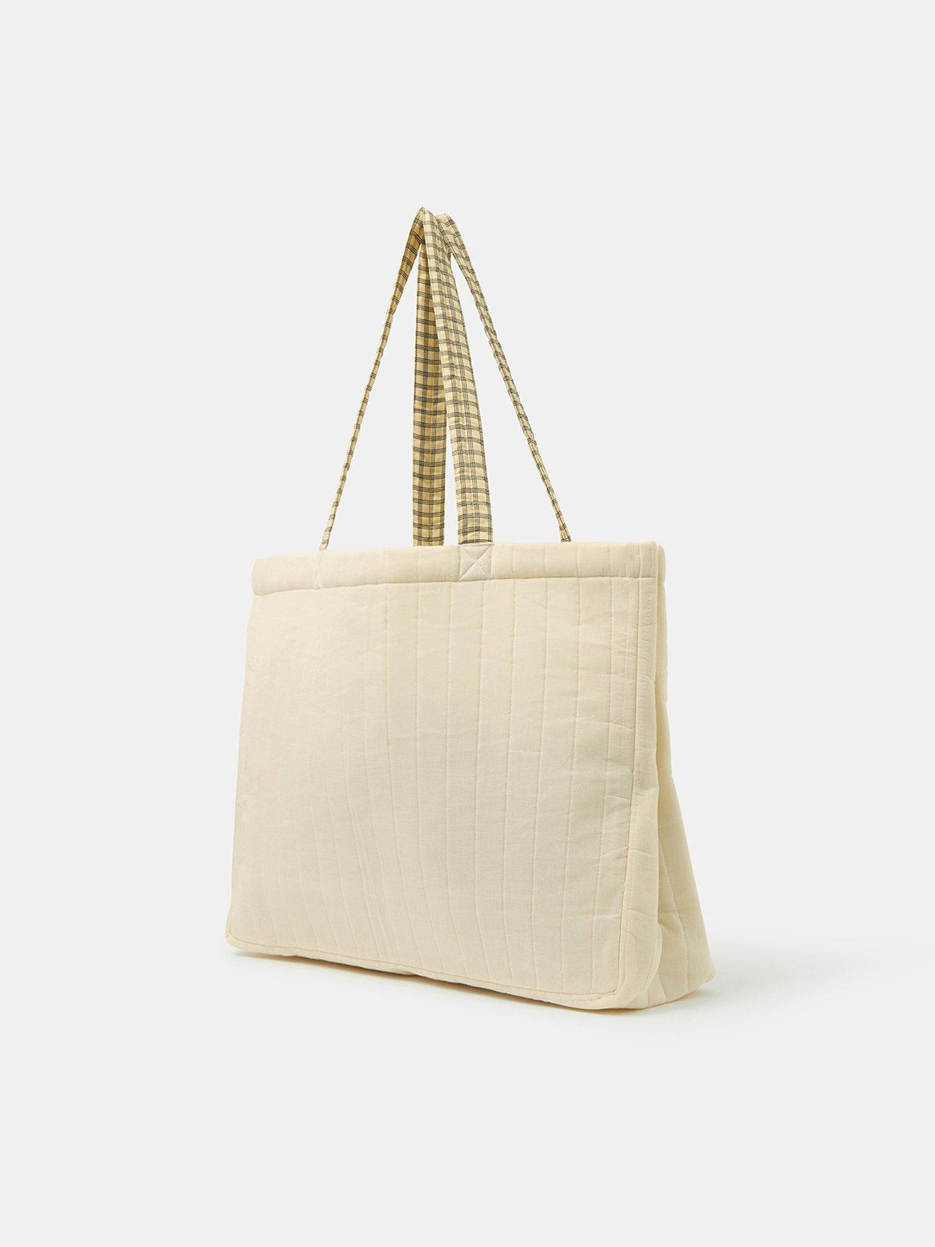  image of accessorize-embroidered-quilted-shopper-bag