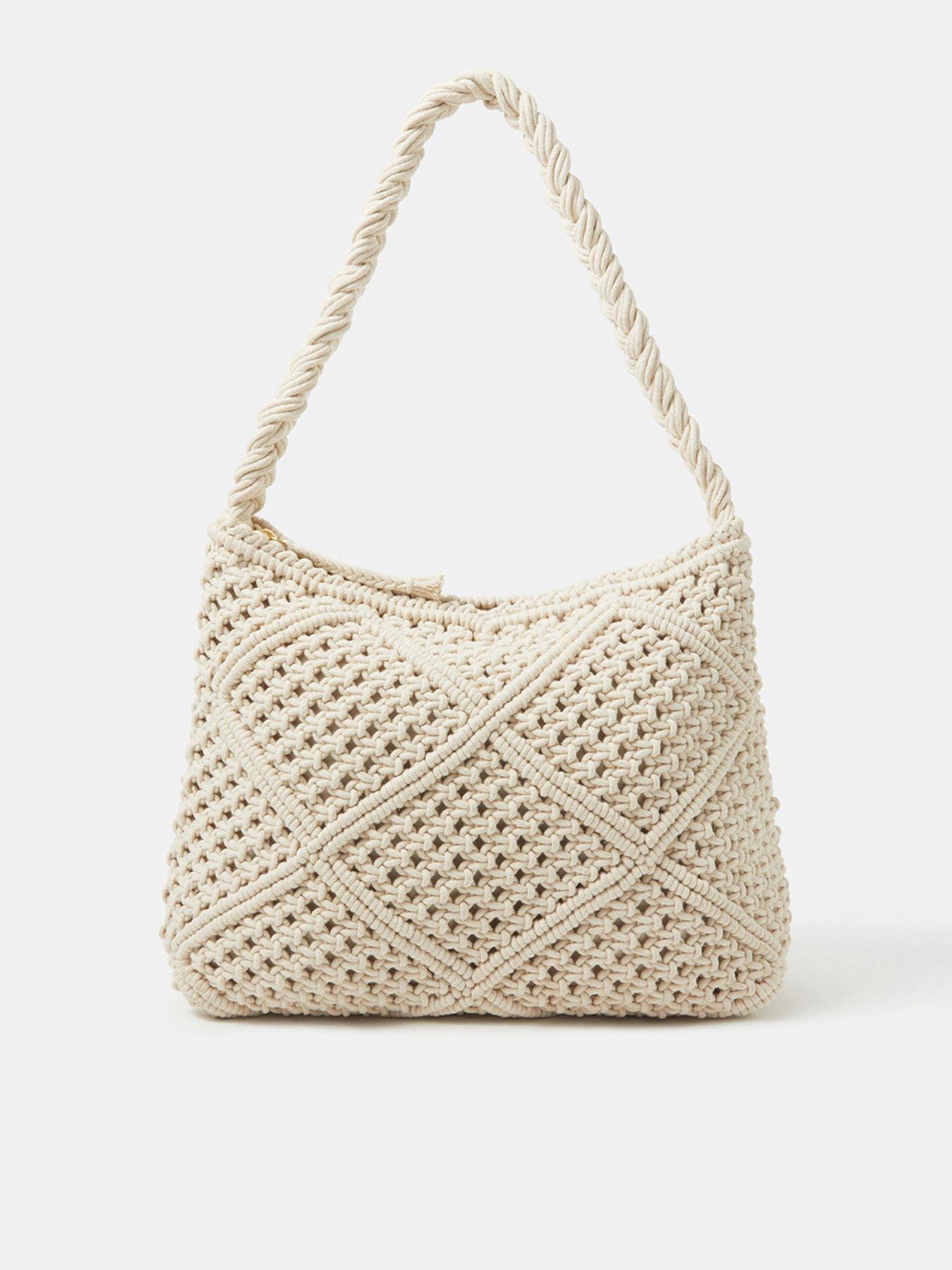 Accessorize Macrame Shoulder Bag