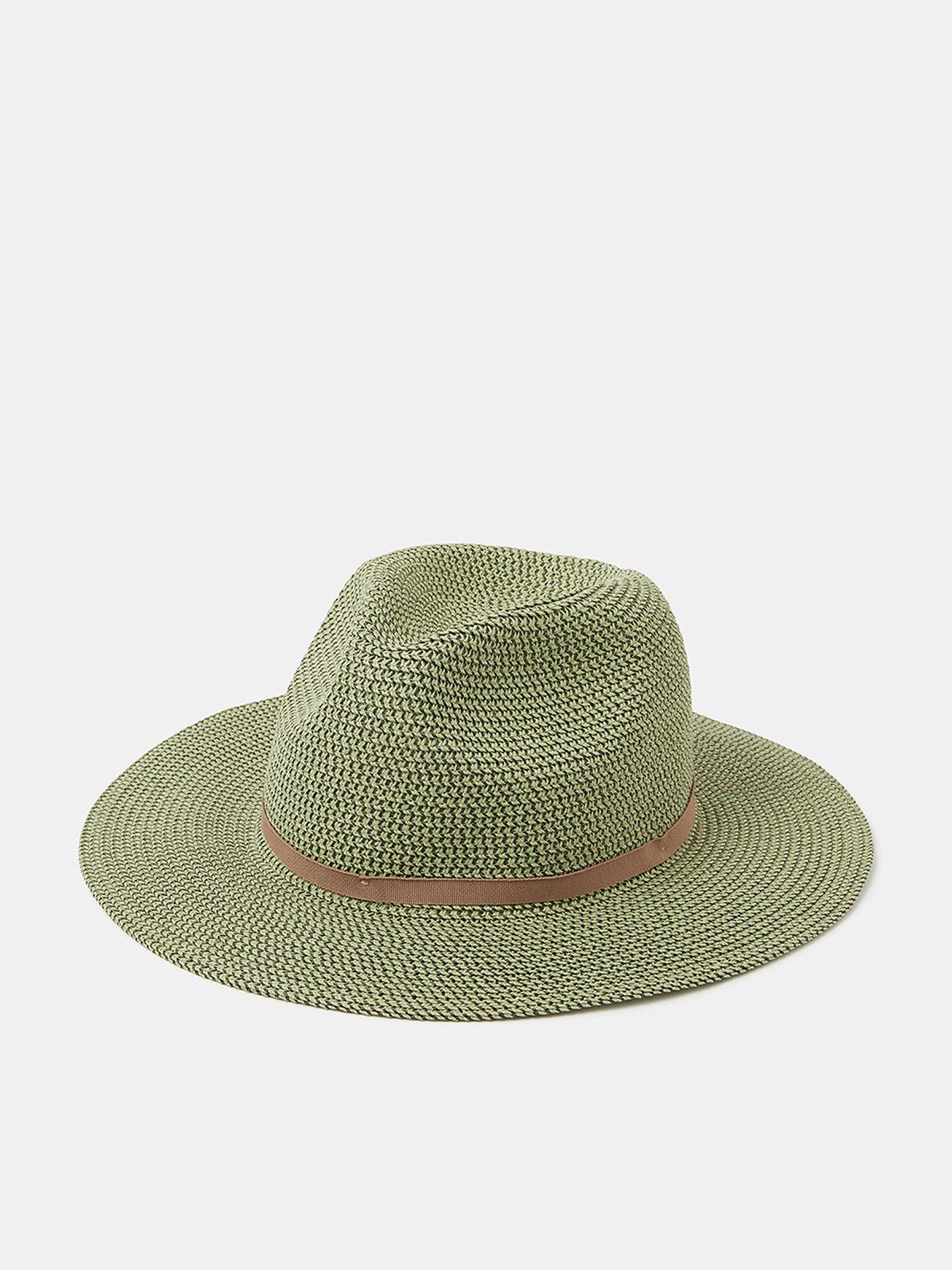  image of accessorize-woven-panama-hat