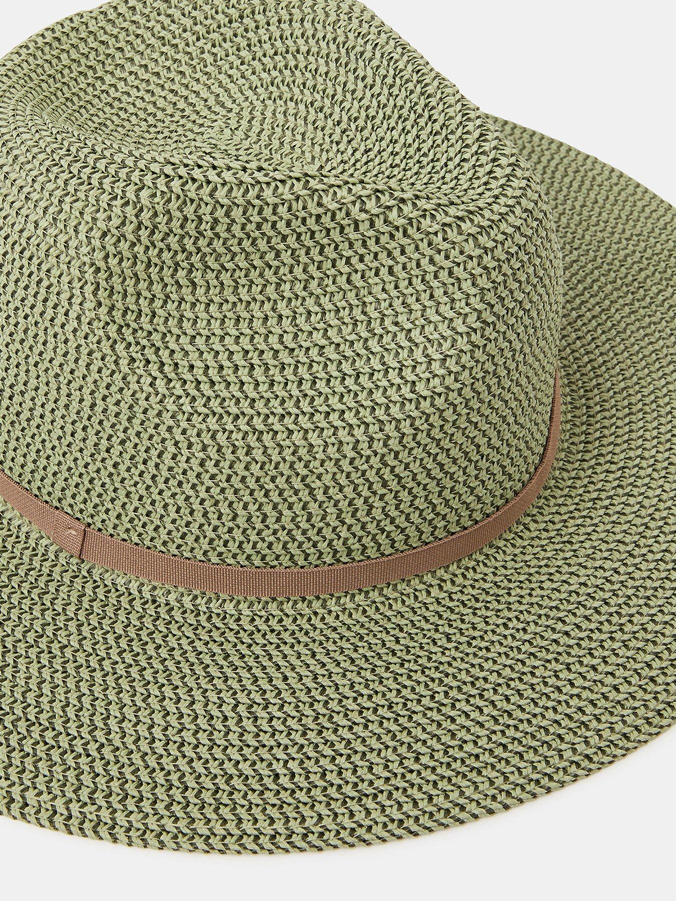  image of accessorize-woven-panama-hat