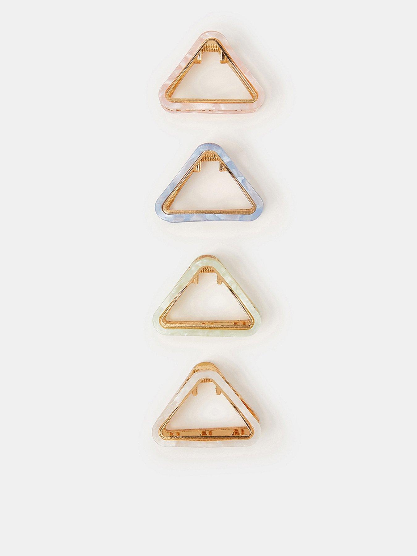 Image 1 of 3 of Accessorize 4-pack Cut Out Resin Claw Clips