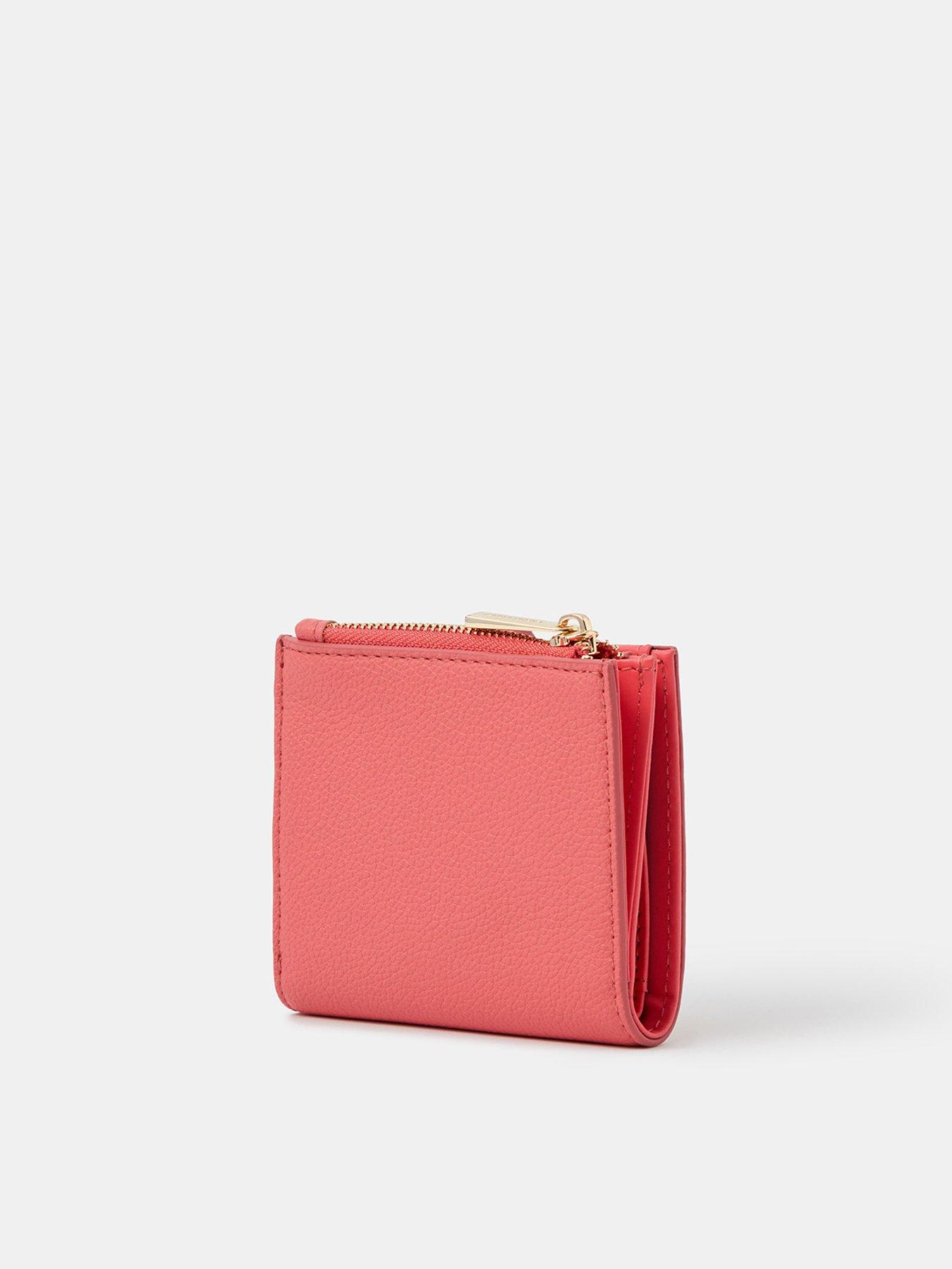 back image of accessorize-compact-colourblock-purse