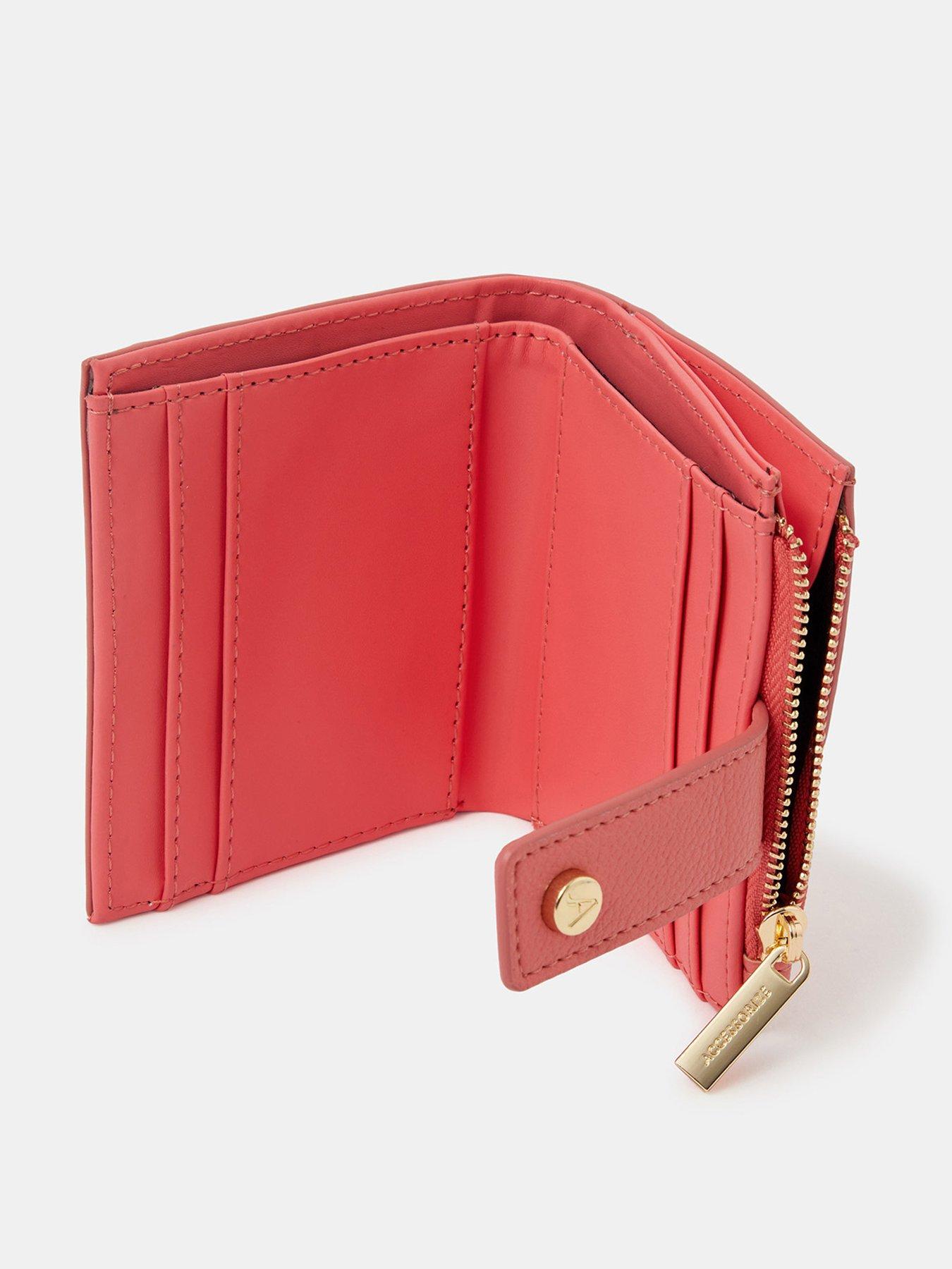  image of accessorize-compact-colourblock-purse